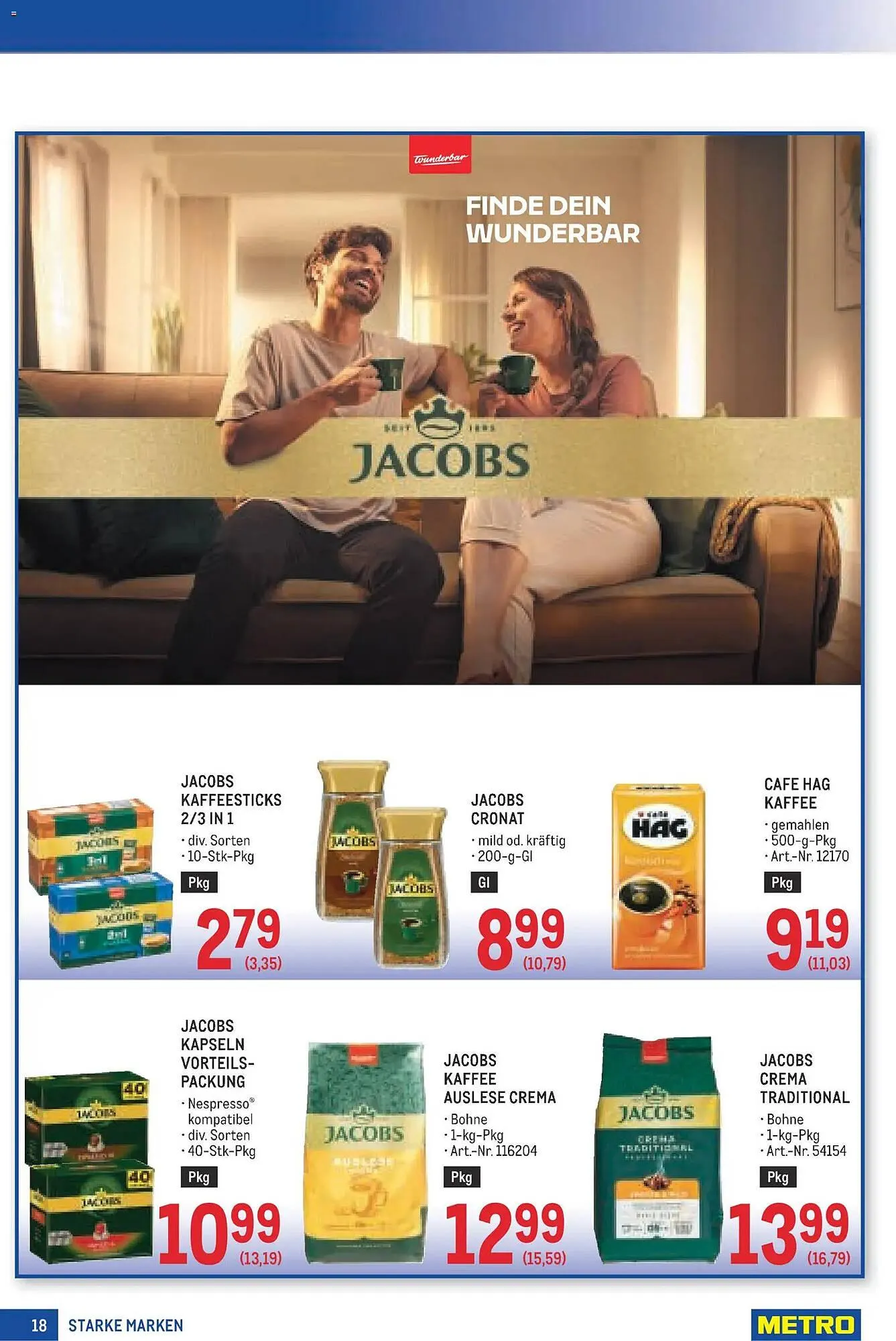 Metro Flugblatt von 9. Juli bis 22. Juli 2026 - Flugblätt seite  18