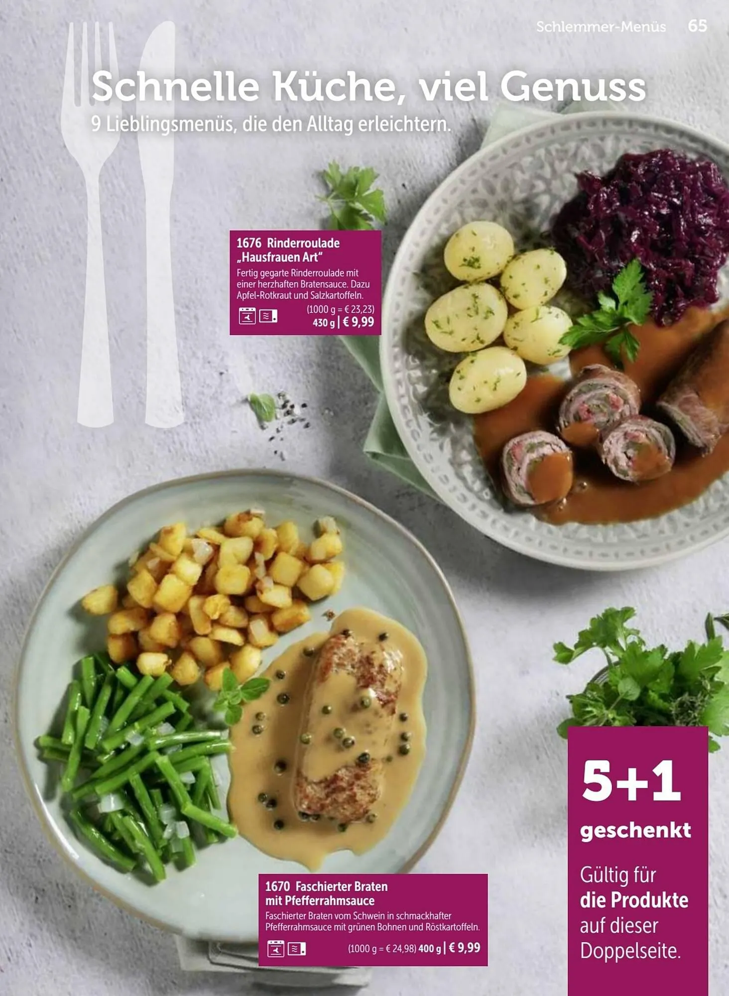 Bofrost Flugblatt von 25. September bis 29. Februar 2024 - Flugblätt seite  65