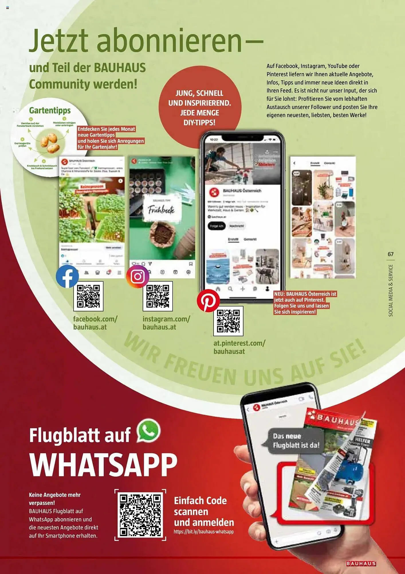 Bauhaus Flugblatt von 1. Juli bis 6. März 2026 - Flugblätt seite 67