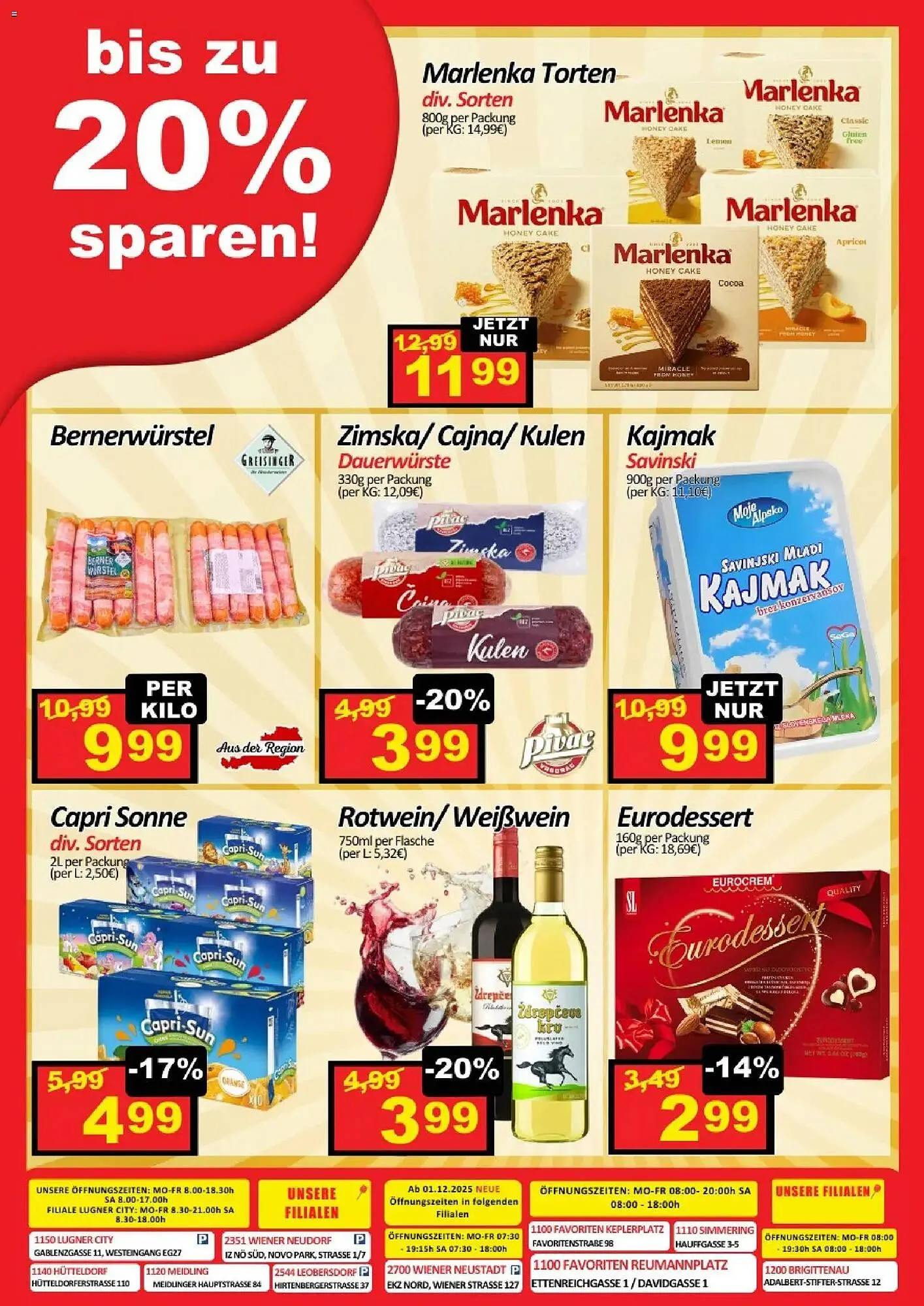 Wurstico Flugblatt von 5. Februar bis 11. Februar 2026 - Flugblätt seite  3