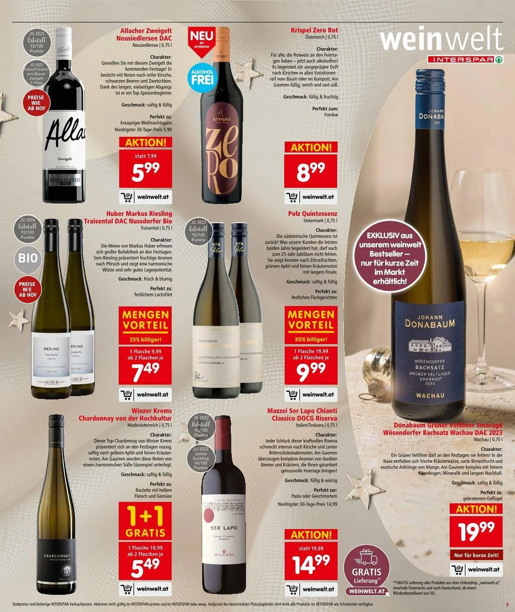 Interspar Flugblatt von 11. Dezember bis 17. Dezember 2025 - Flugblätt seite  7