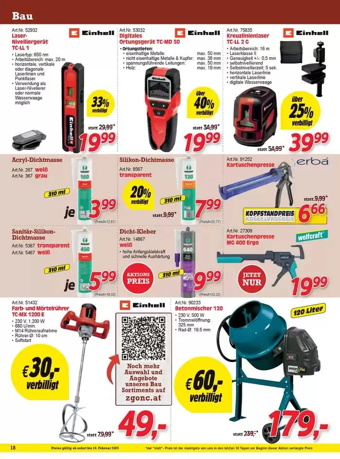 Februar I 2025 von 29. Jänner bis 12. Februar 2025 - Flugblätt seite 18