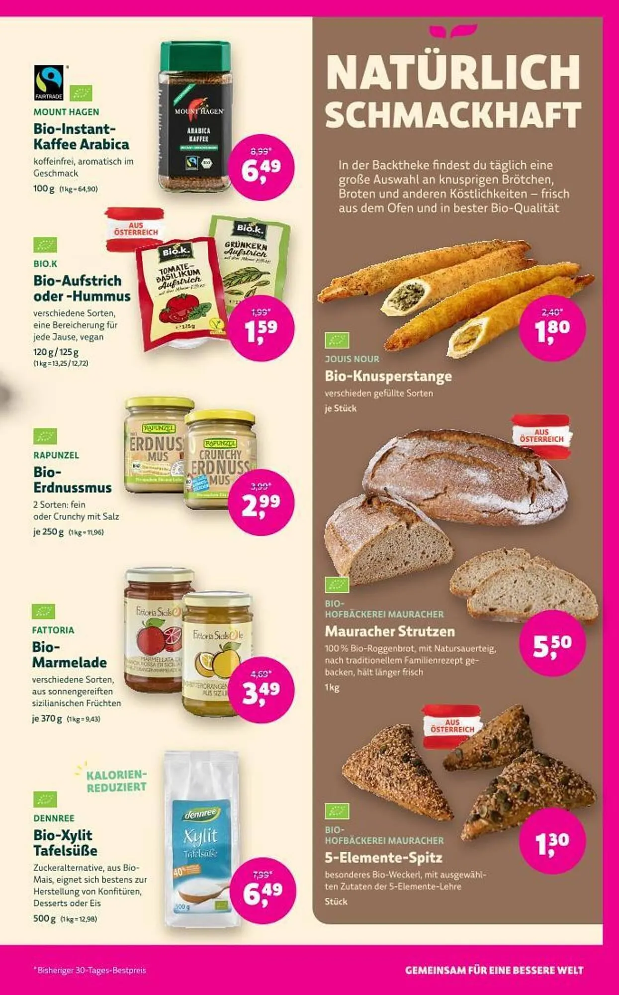 Denn's Biomarkt Flugblatt von 2. Jänner bis 13. Jänner 2026 - Flugblätt seite 13