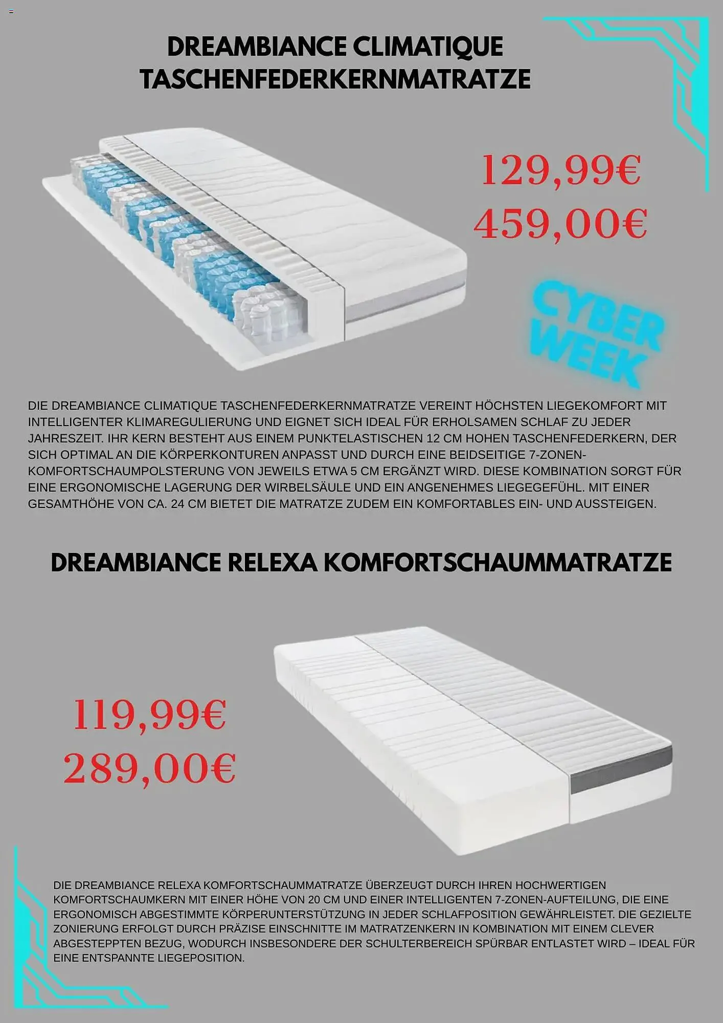 Matratzen Concord Prospekt von 3. Dezember bis 6. Dezember 2025 - Flugblätt seite  5