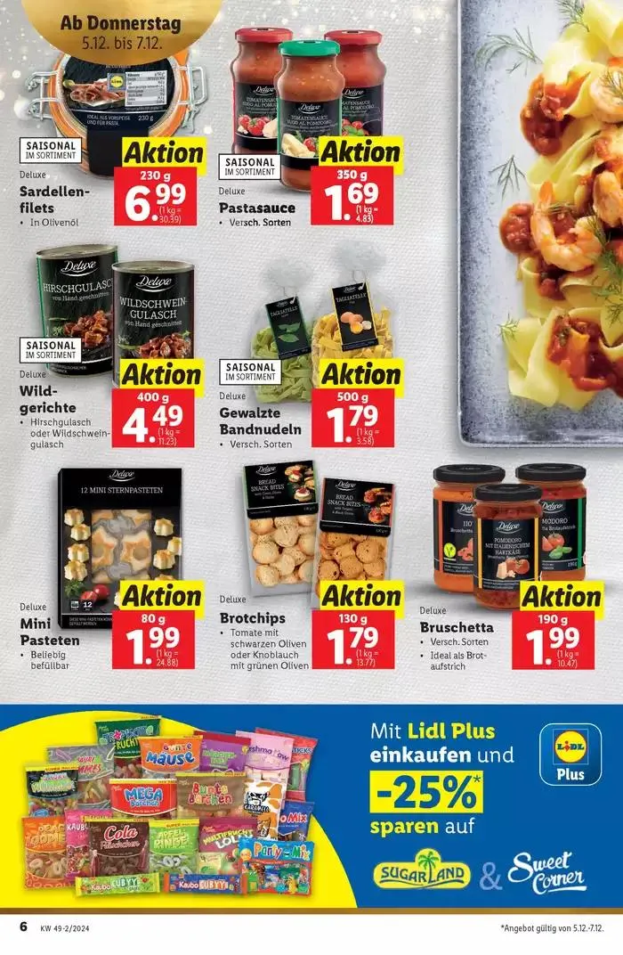 Aktuelle Flugblätter Ab Donnerstag, 5.12. von 5. Dezember bis 11. Dezember 2024 - Flugblätt seite 6