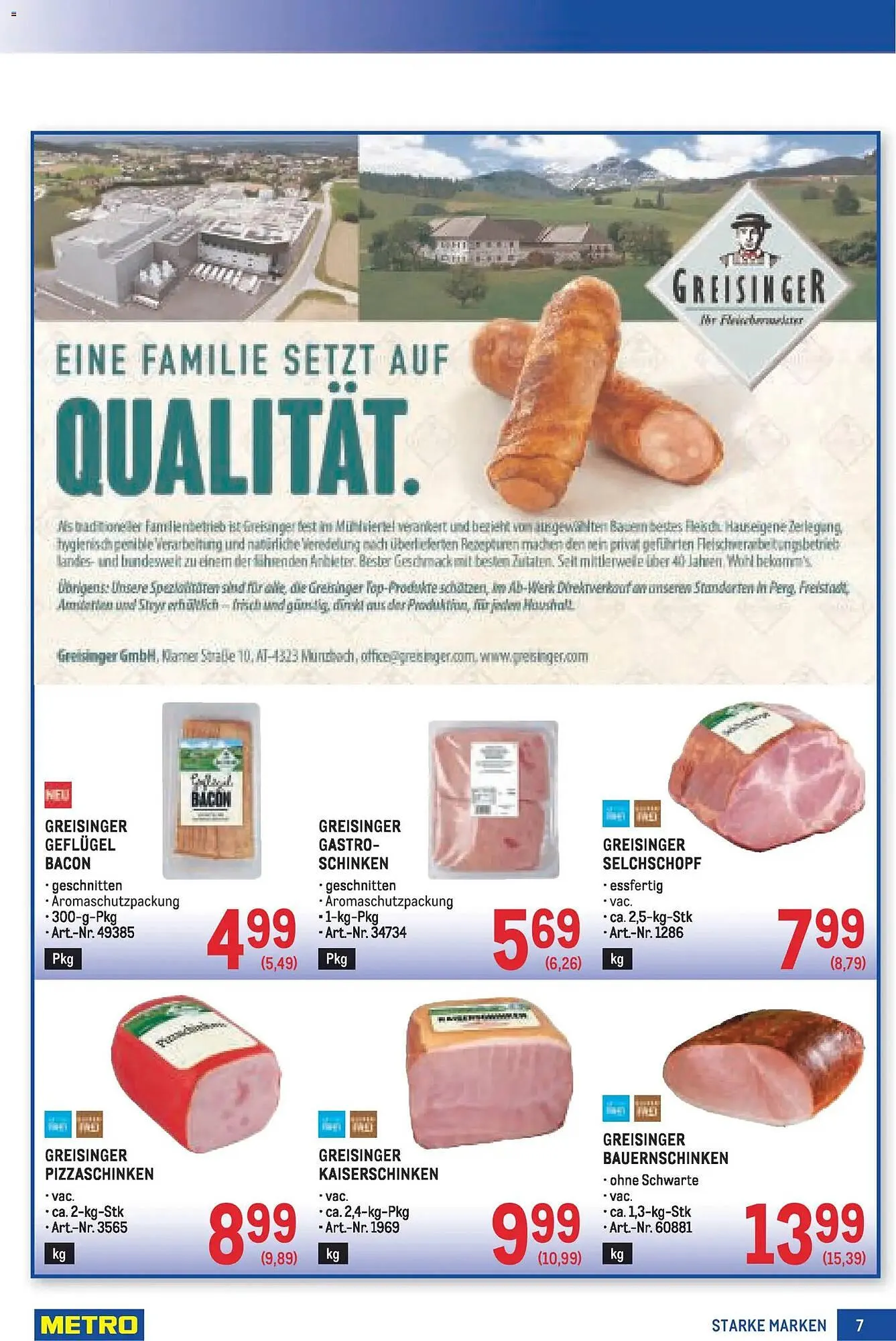 Metro Flugblatt von 19. März bis 1. April 2026 - Flugblätt seite  7