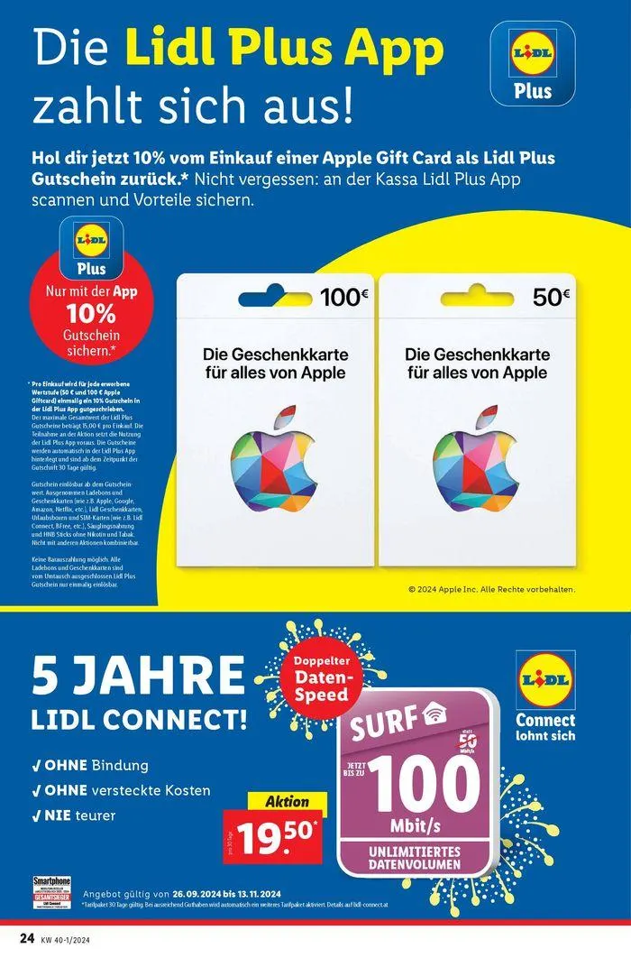 Aktuelle Flugblätter Ab Donnerstag, 26.9. von 26. September bis 2. Oktober 2024 - Flugblätt seite  26
