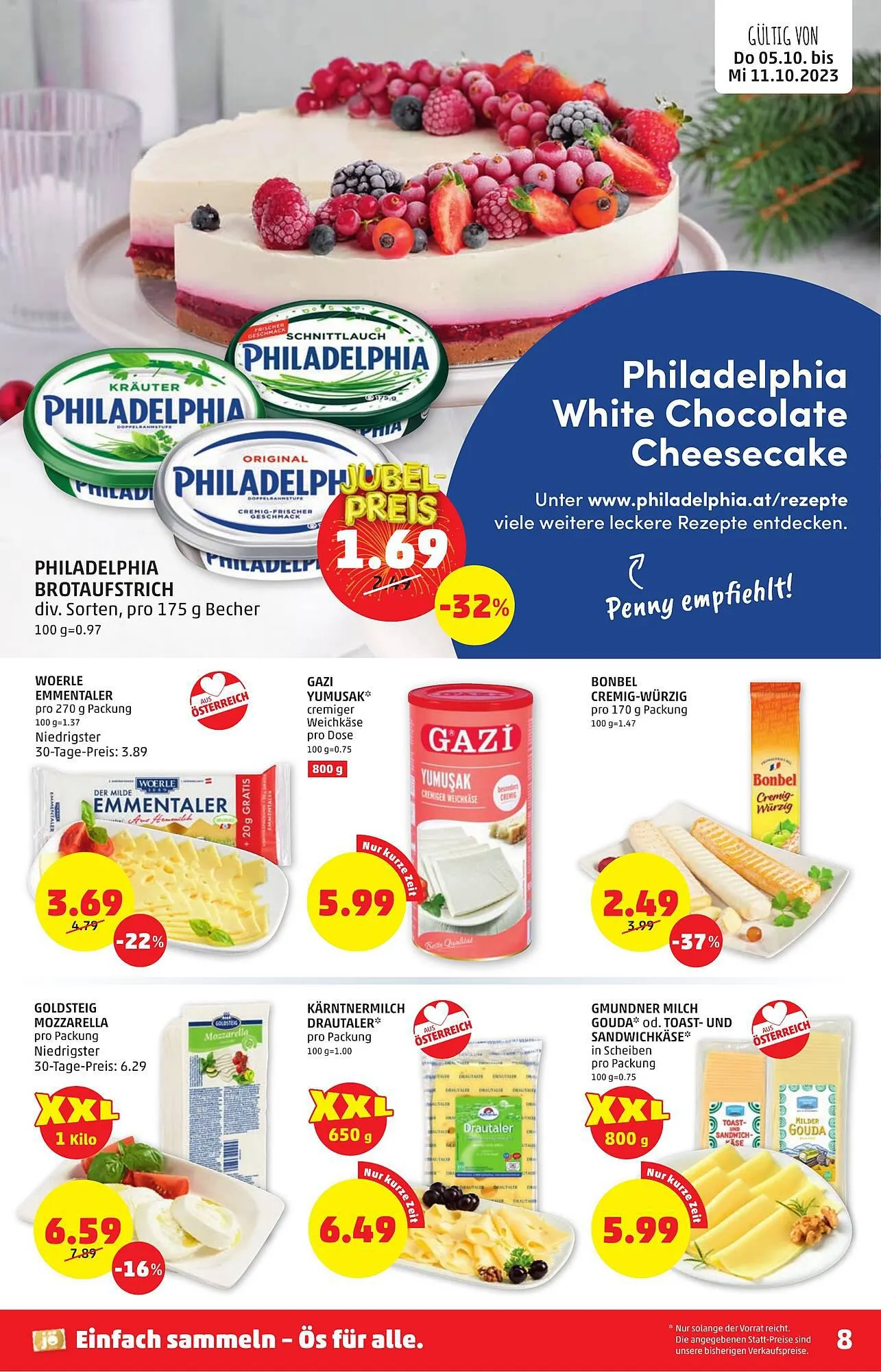 PENNY Flugblatt von 5. Oktober bis 11. Oktober 2023 - Flugblätt seite  8