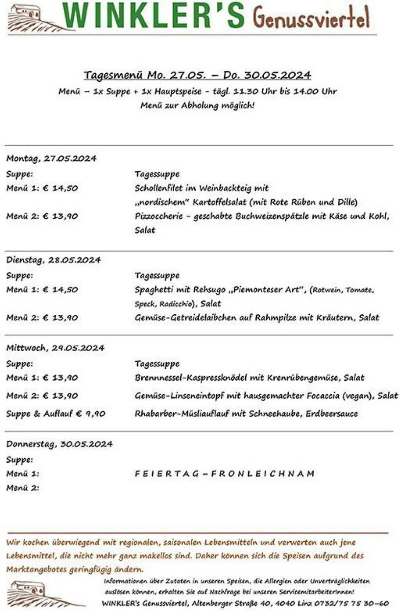 Winkler Markt Flugblatt - 1