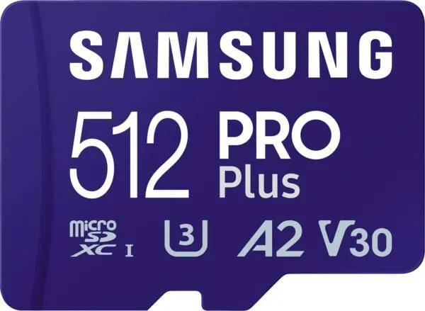 PRO Plus (2023) 512GB microSD inkl. SD Adapter - Blau