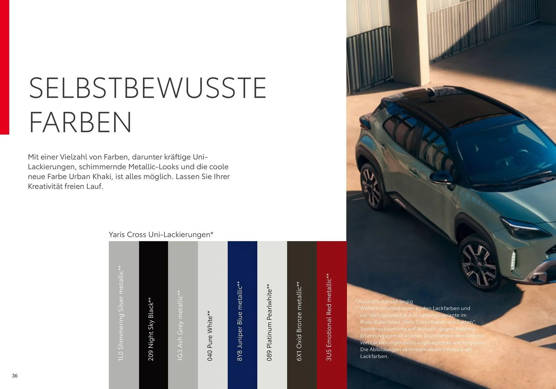 Toyota Flugblatt von 10. Mai bis 10. März 2026 - Flugblätt seite  36