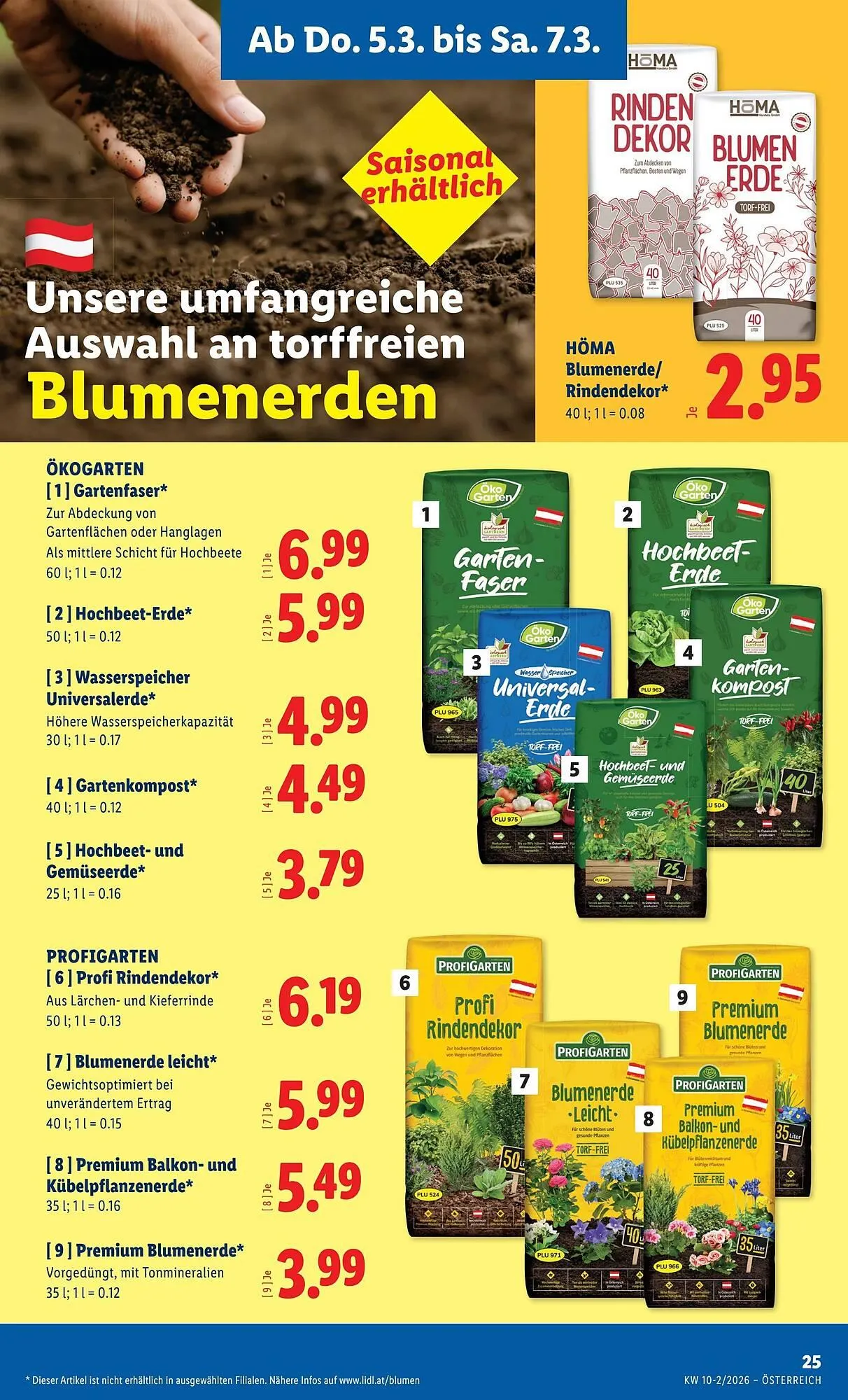 Lidl Flugblatt von 5. März bis 7. März 2026 - Flugblätt seite  29
