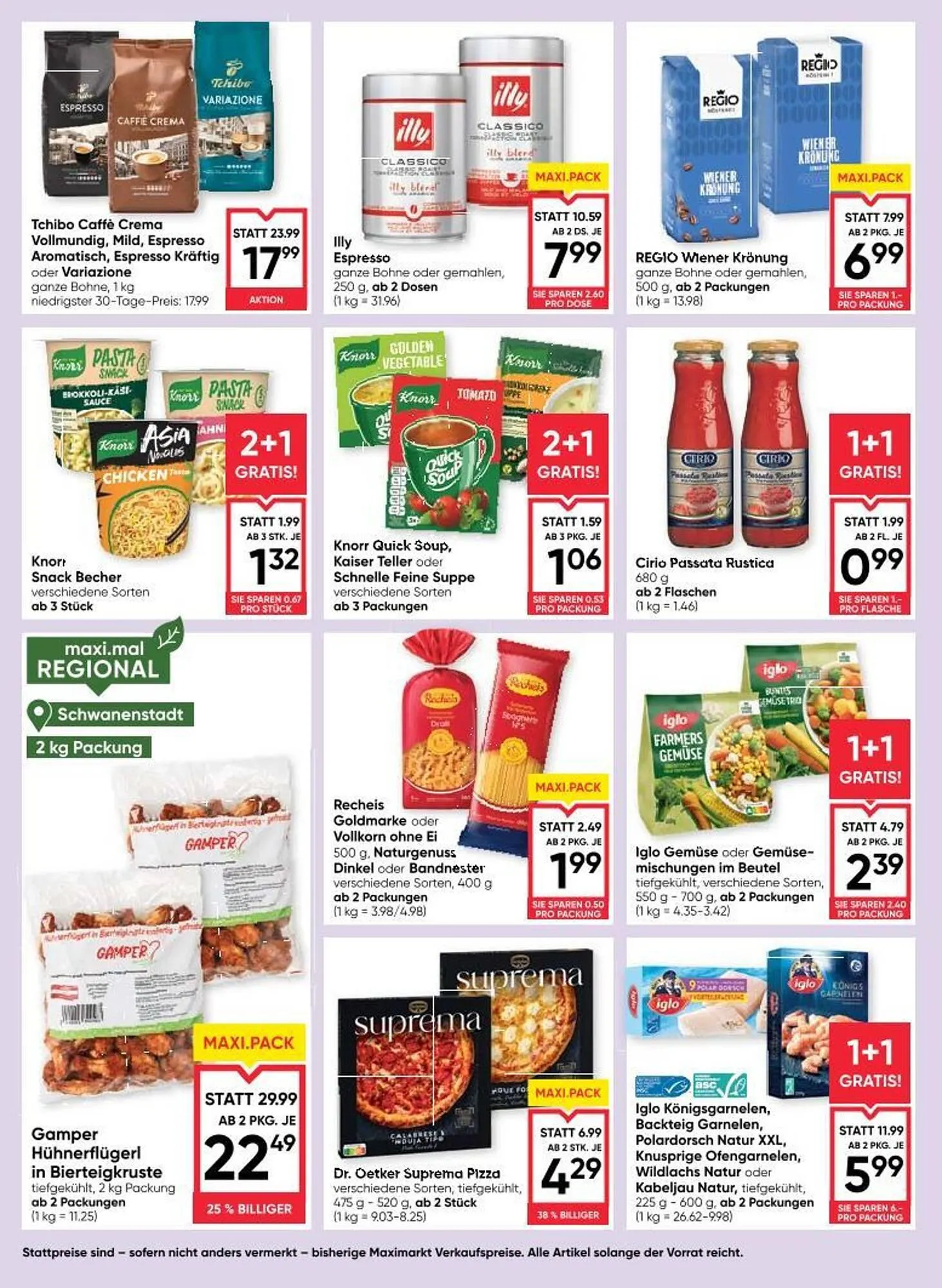 Maximarkt Flugblatt von 2. Jänner bis 7. Jänner 2026 - Flugblätt seite  12
