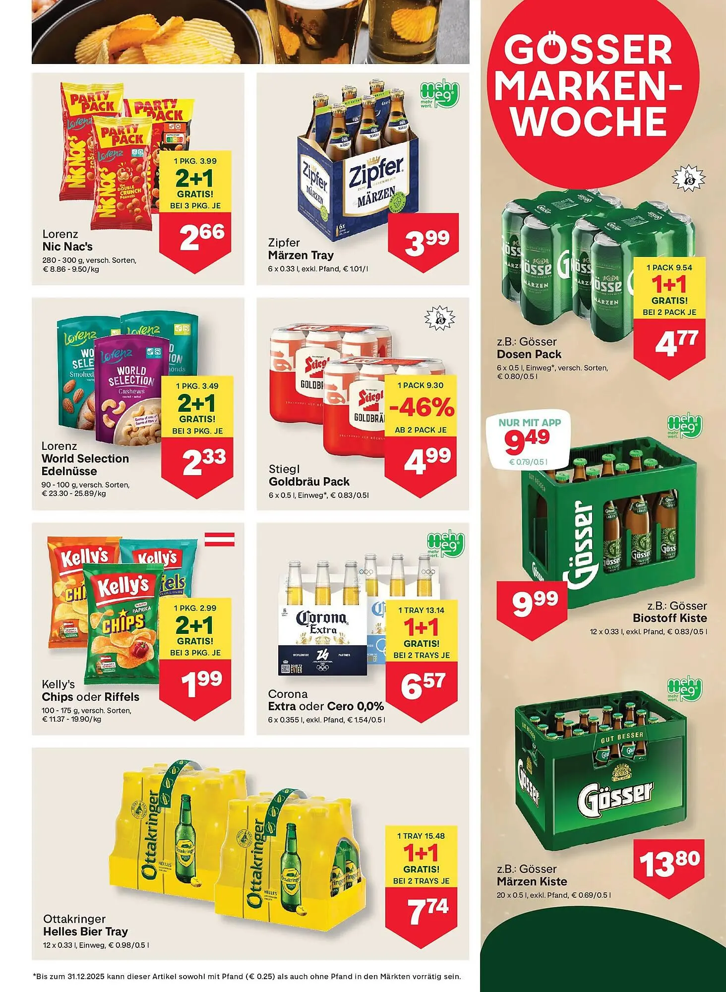 MPreis Flugblatt von 4. Dezember bis 10. Dezember 2025 - Flugblätt seite  9