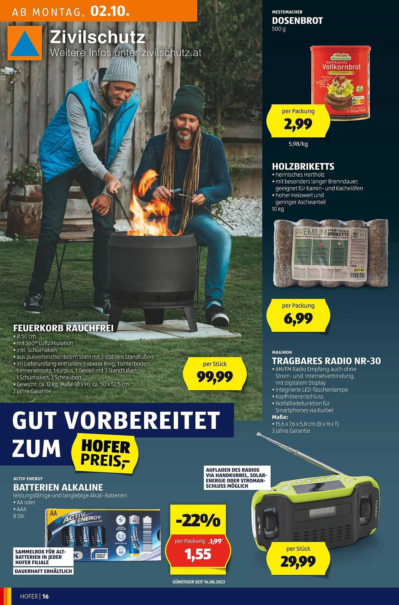 Hofer Flugblatt von 29. September bis 5. Oktober 2023 - Flugblätt seite  18