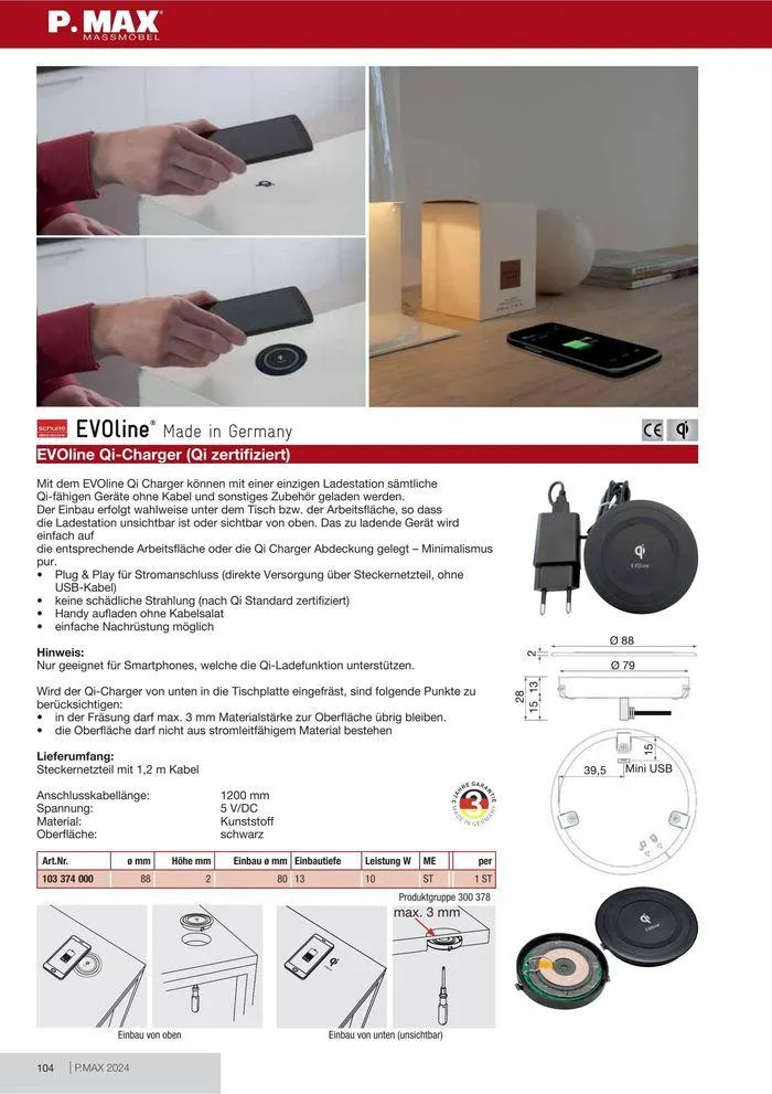 Peter MAX Katalog von 31. Mai bis 31. Dezember 2024 - Flugblätt seite  104