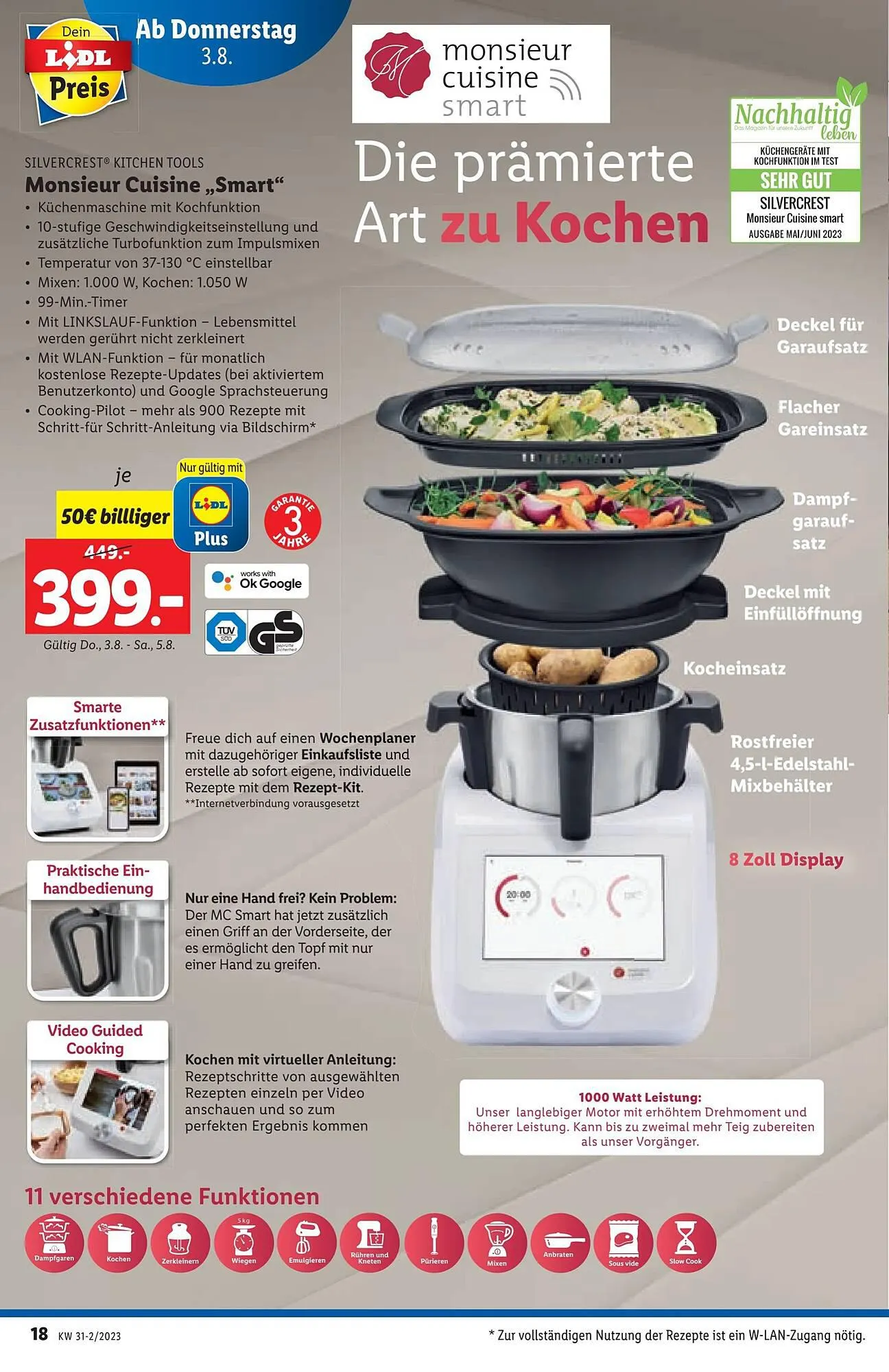 Lidl Flugblatt von 2. August bis 9. August 2023 - Flugblätt seite 18