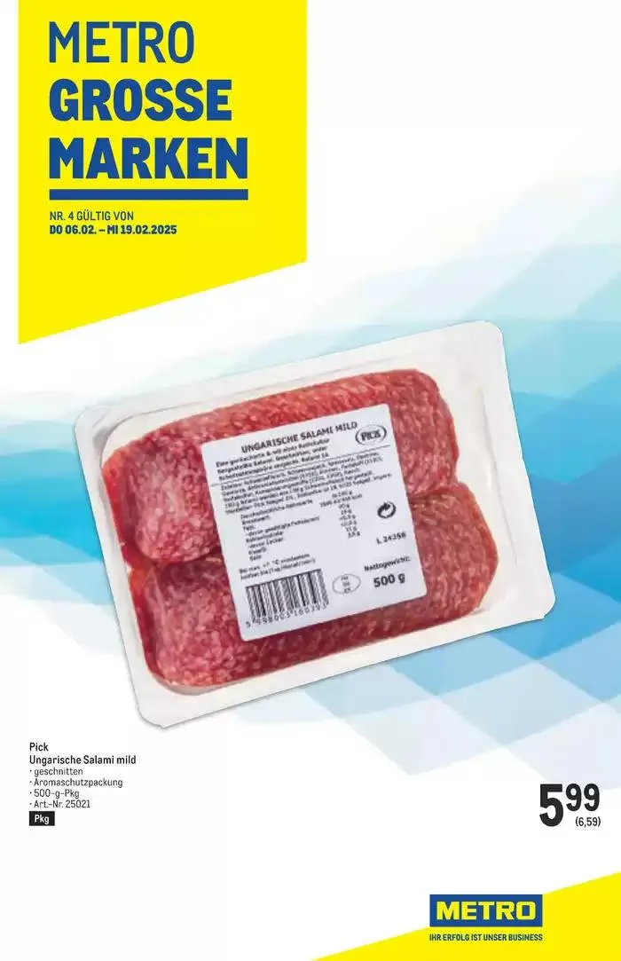 Sonderangebote für Sie von 6. Februar bis 19. Februar 2025 - Flugblätt seite  1