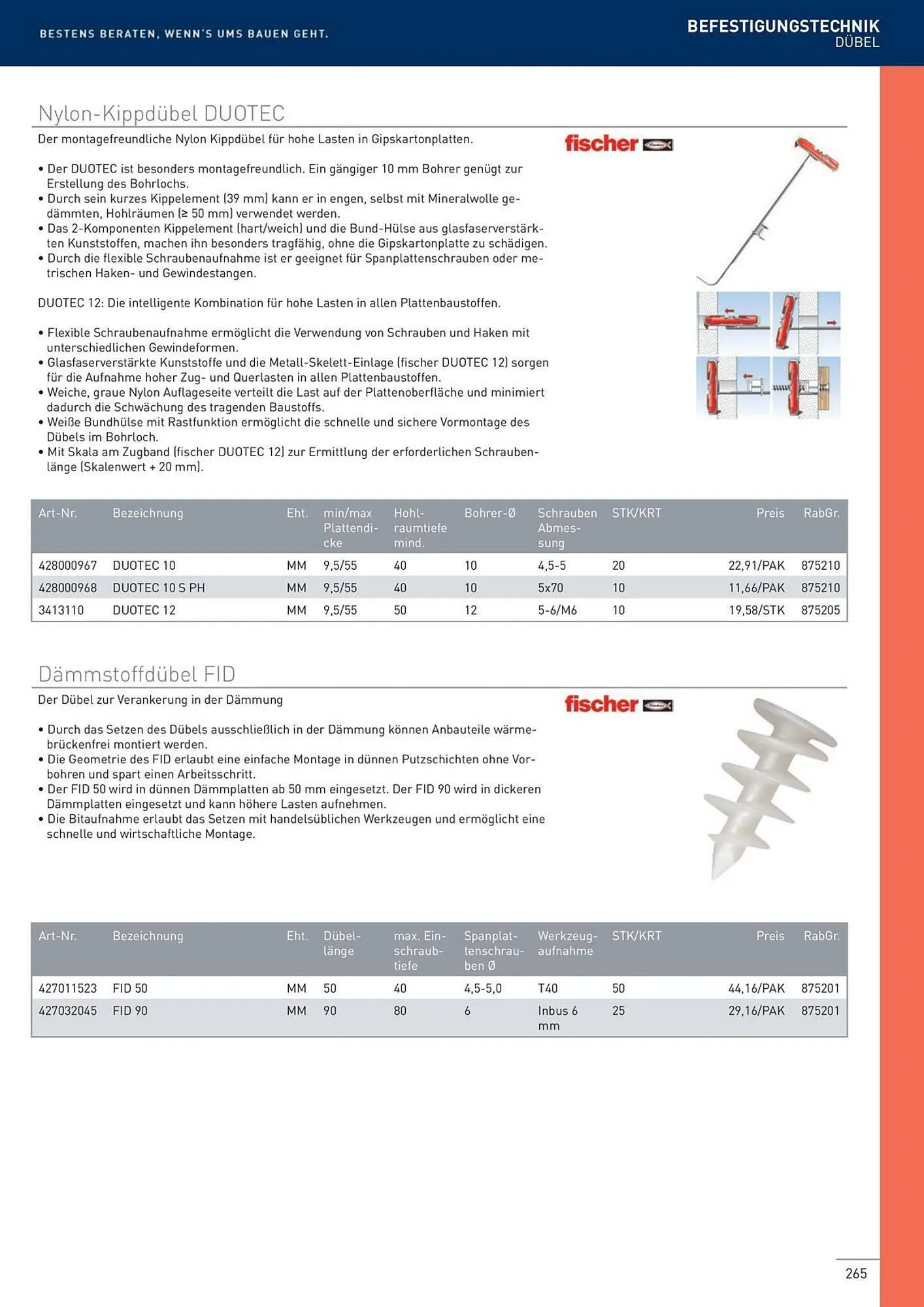 Würth Flugblatt von 22. Februar bis 31. Dezember 2024 - Flugblätt seite  265