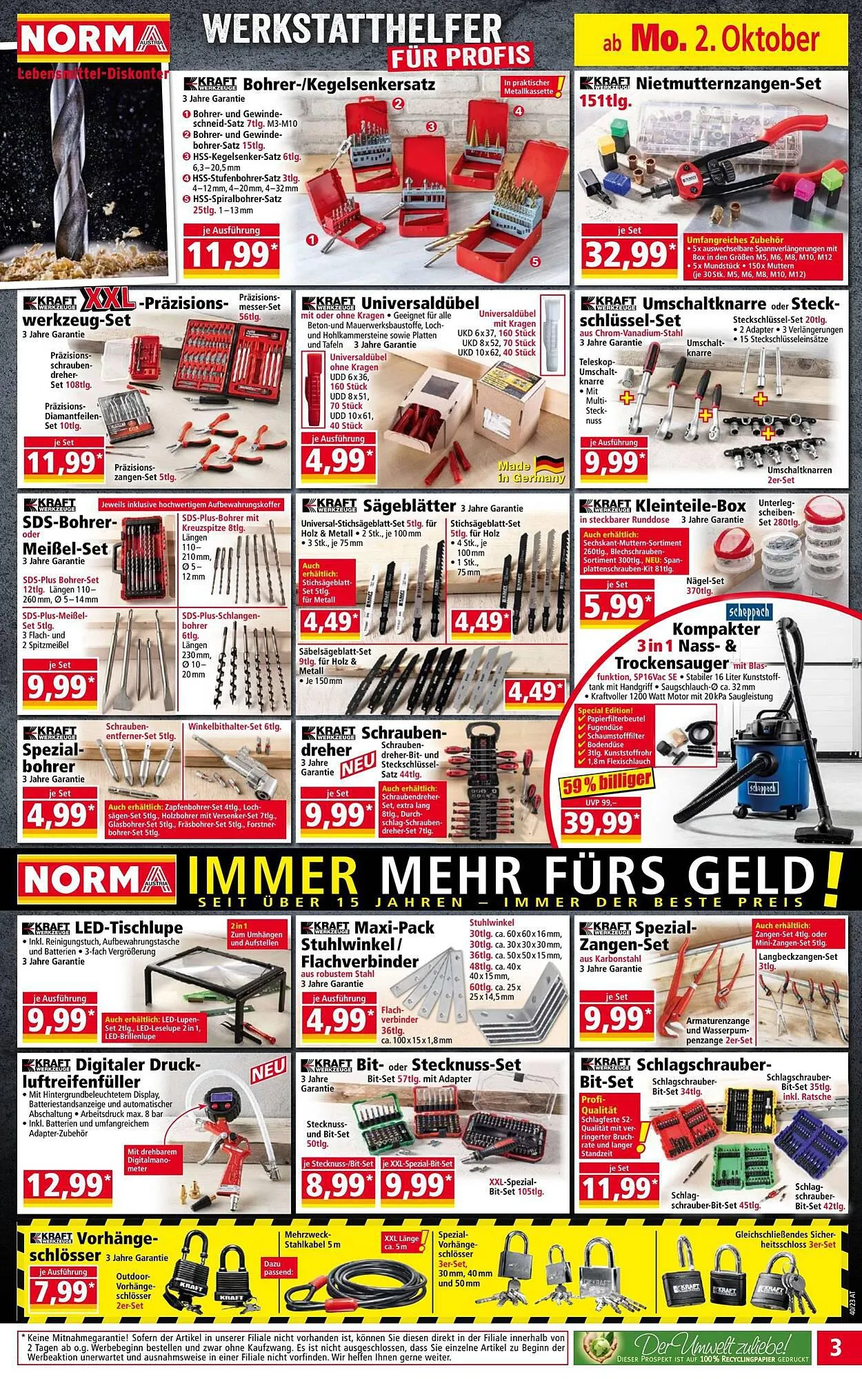 Norma Flugblatt von 2. Oktober bis 7. Oktober 2023 - Flugblätt seite 3