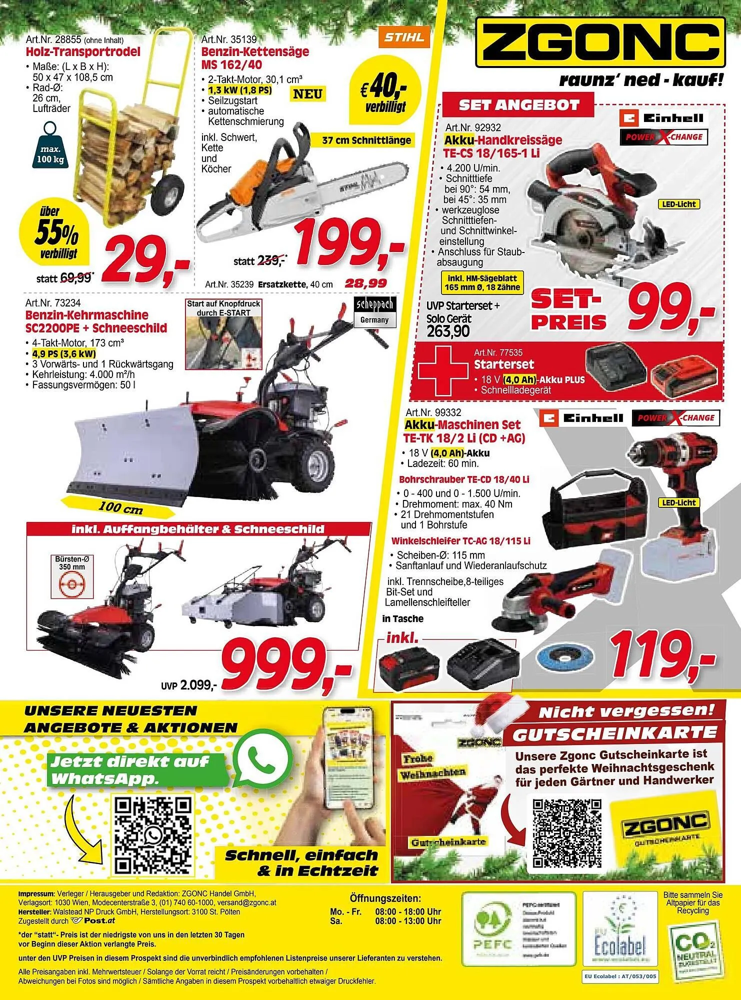 Zgonc Flugblatt von 13. November bis 30. November 2025 - Flugblätt seite 24