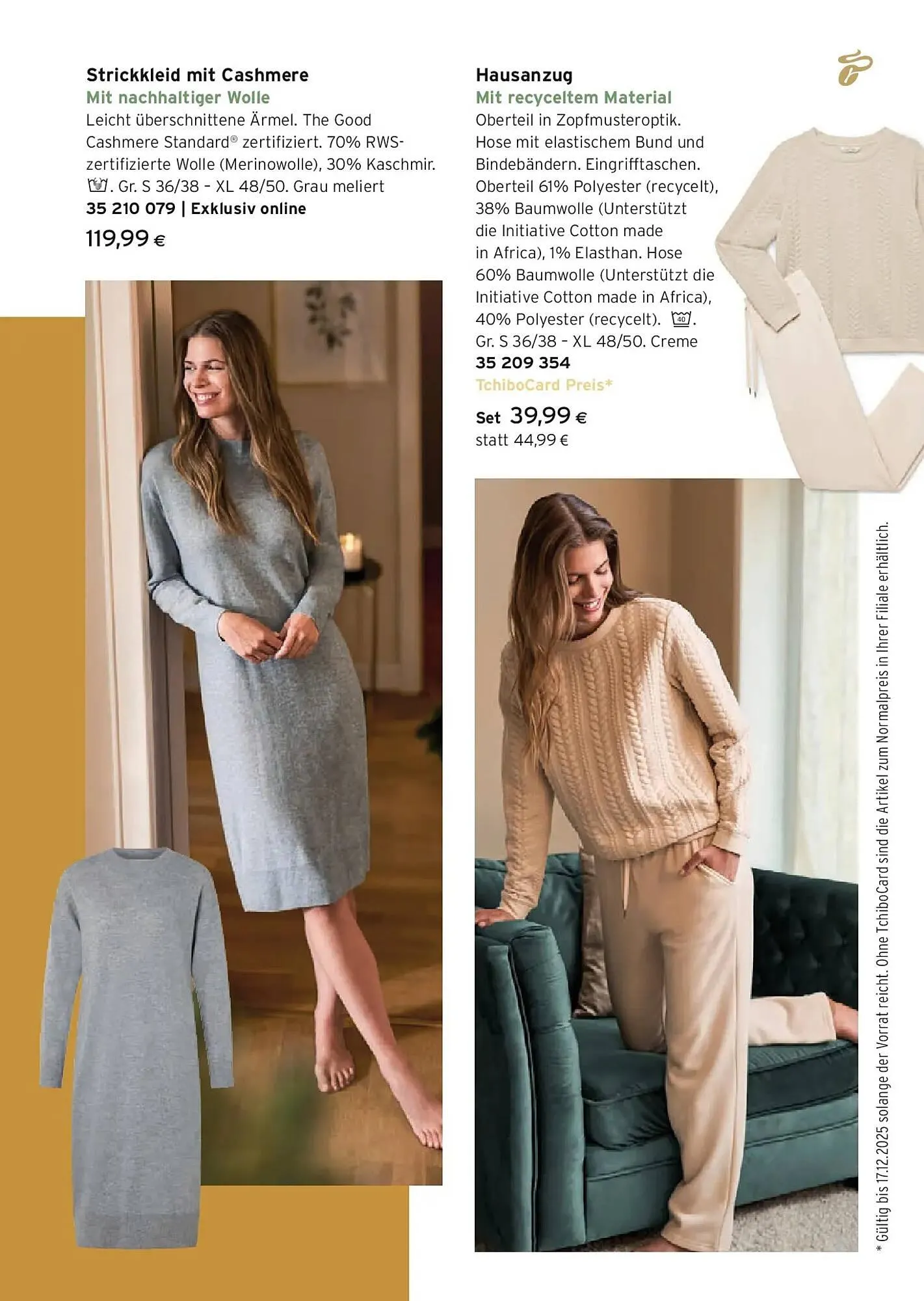 Tchibo Eduscho Flugblatt von 6. November bis 19. November 2025 - Flugblätt seite  24