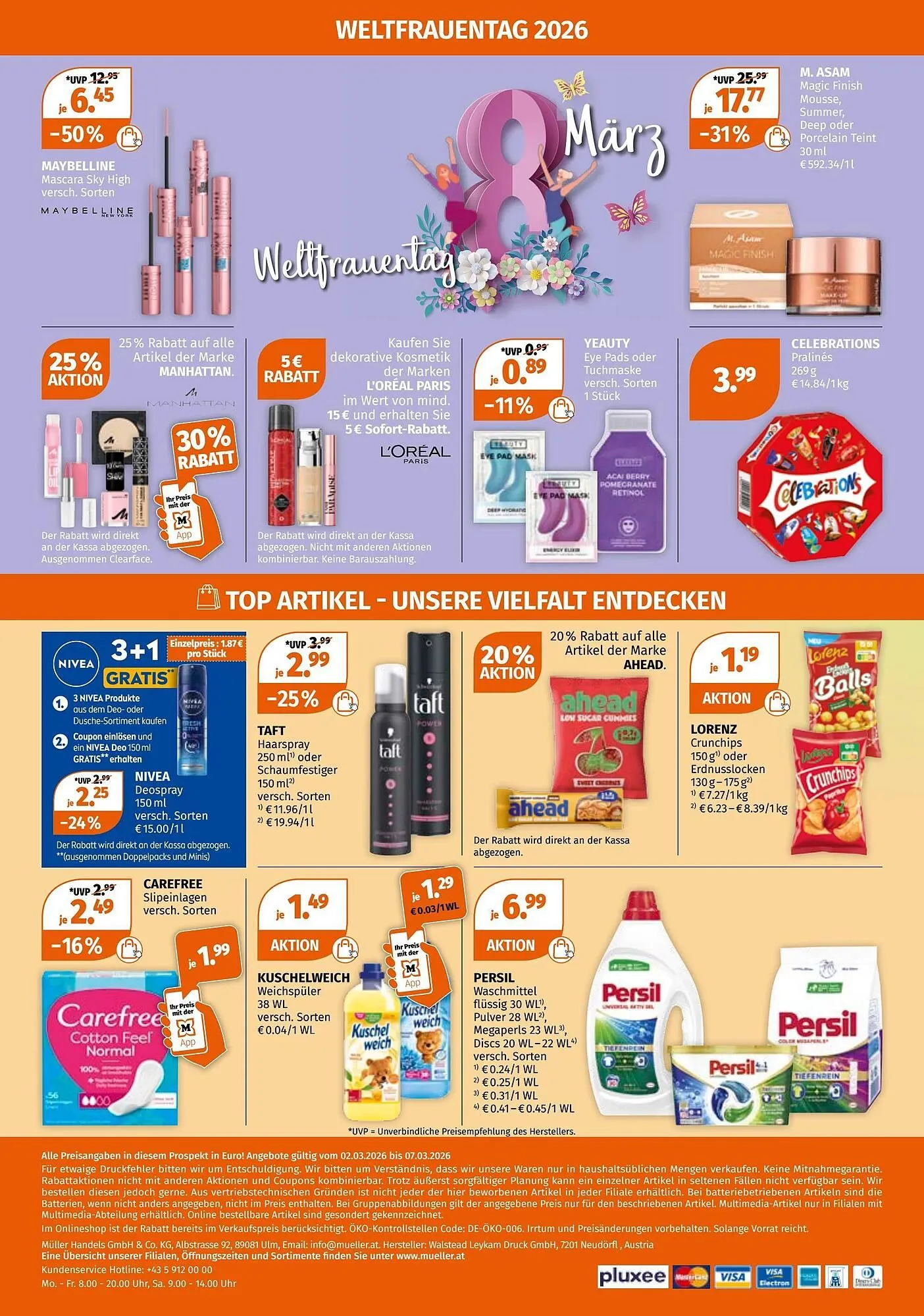 Müller Flugblatt von 2. März bis 8. März 2026 - Flugblätt seite  12