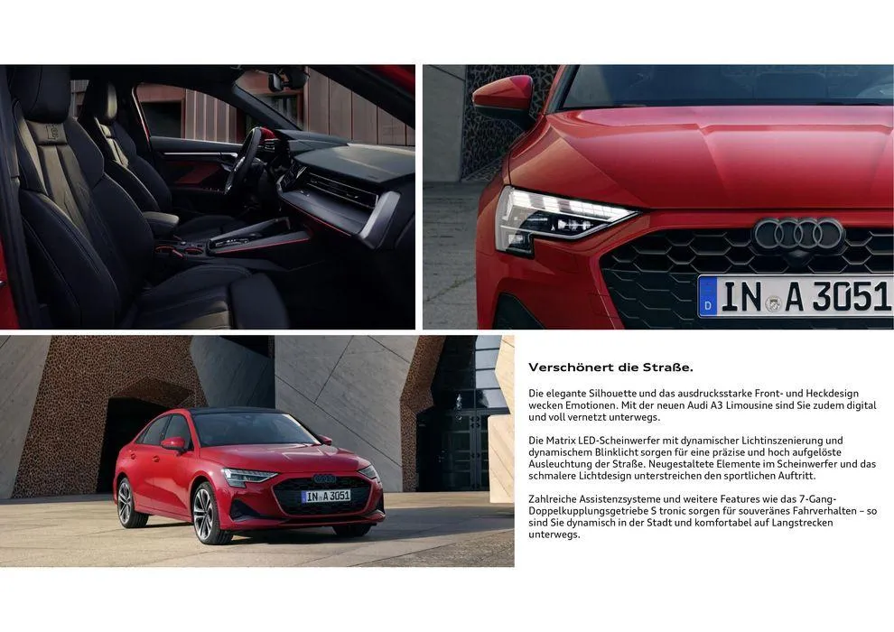 Audi A3 Sportback von 20. März bis 20. März 2025 - Flugblätt seite 7