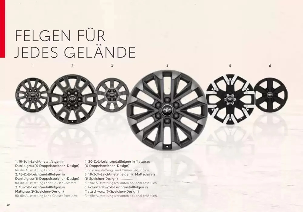 Toyota Land Cruiser von 12. Februar bis 12. Februar 2026 - Flugblätt seite  50