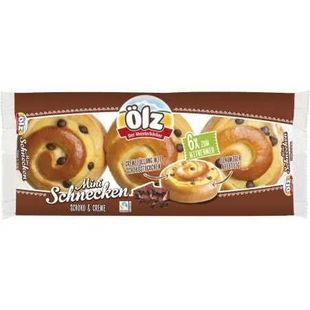 Mini Schnecken Schoko & Creme