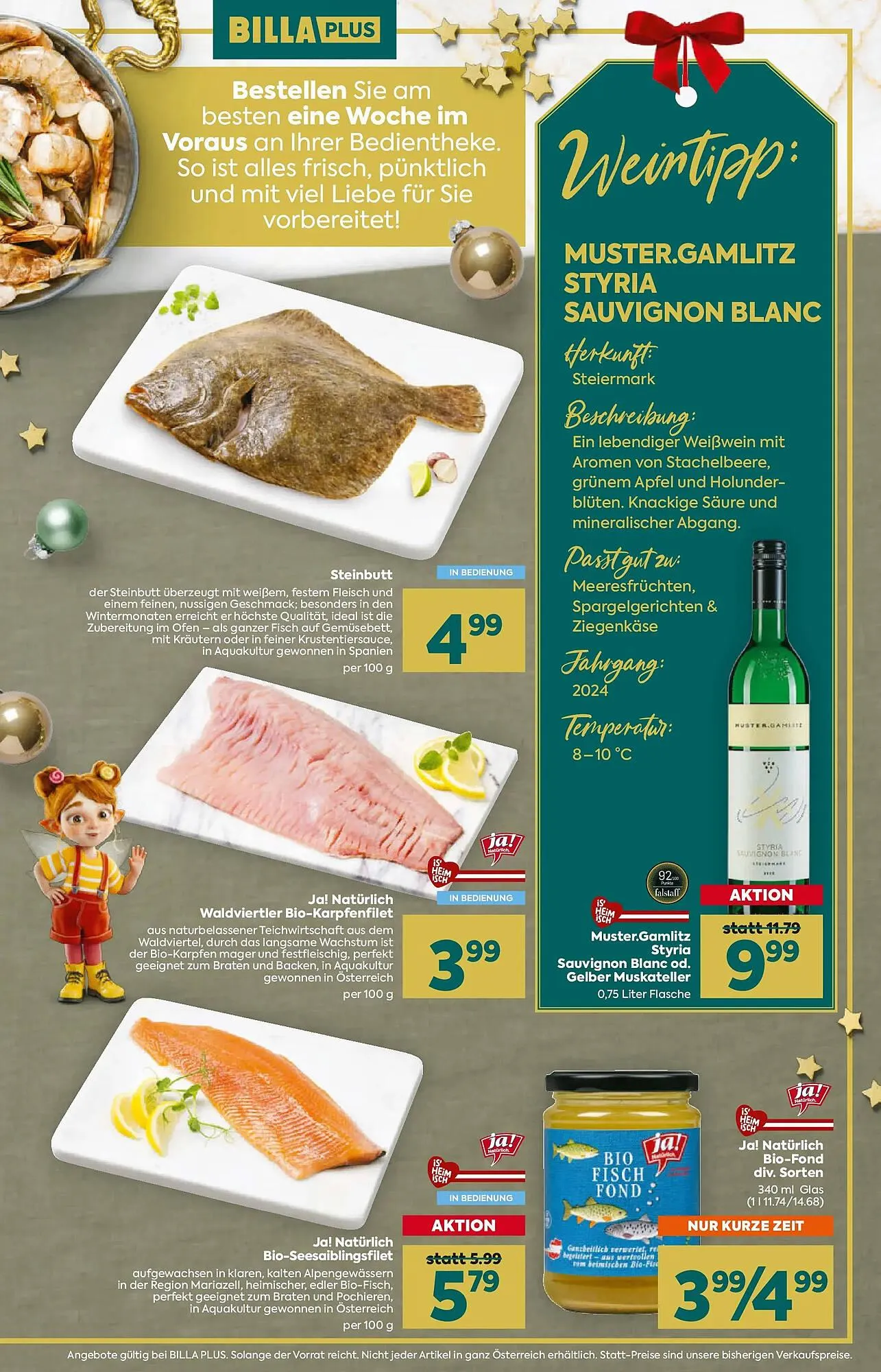 Billa Flugblatt von 27. November bis 24. Dezember 2025 - Flugblätt seite  5