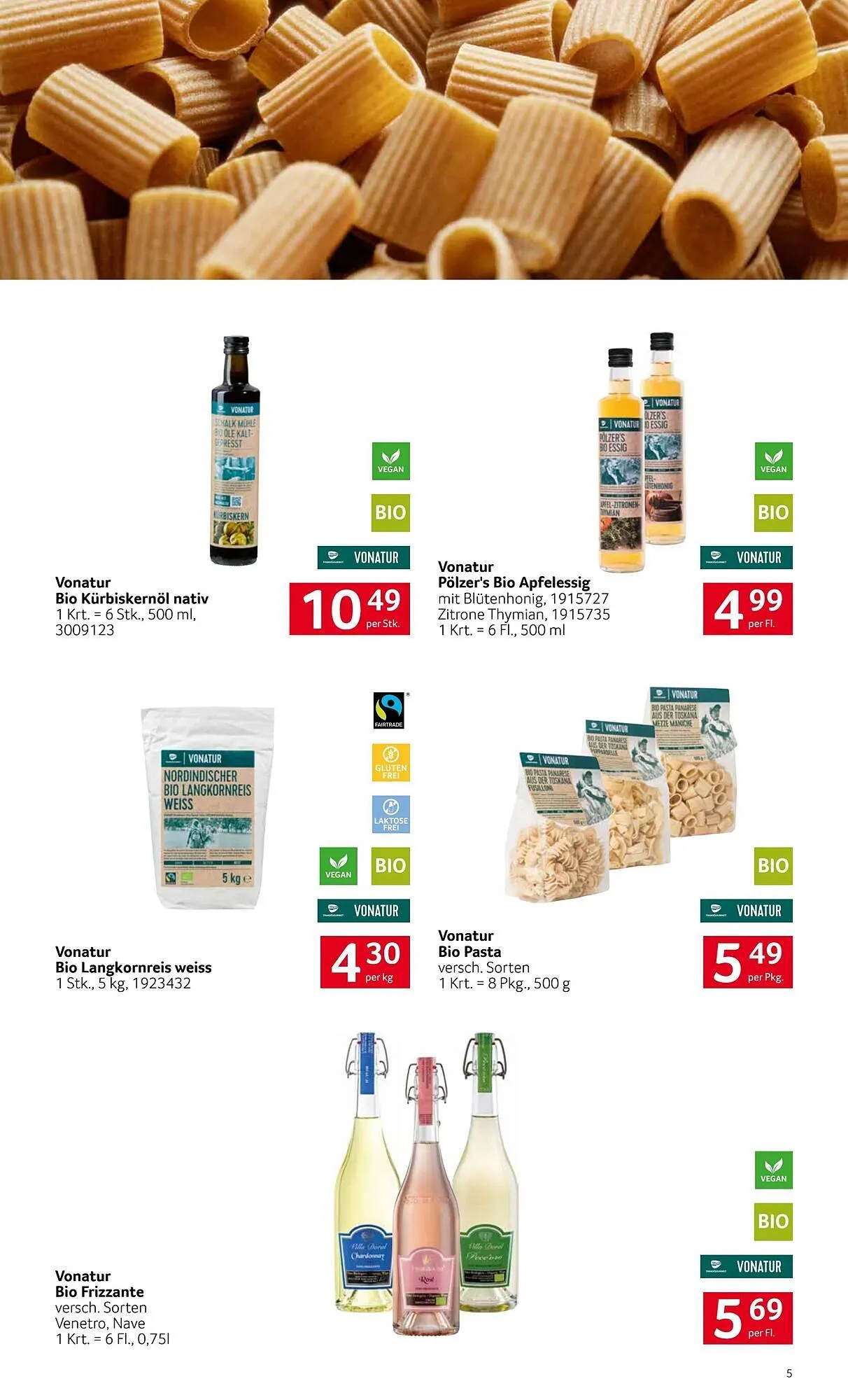 Transgourmet Flugblatt von 26. Jänner bis 22. Februar 2026 - Flugblätt seite  5