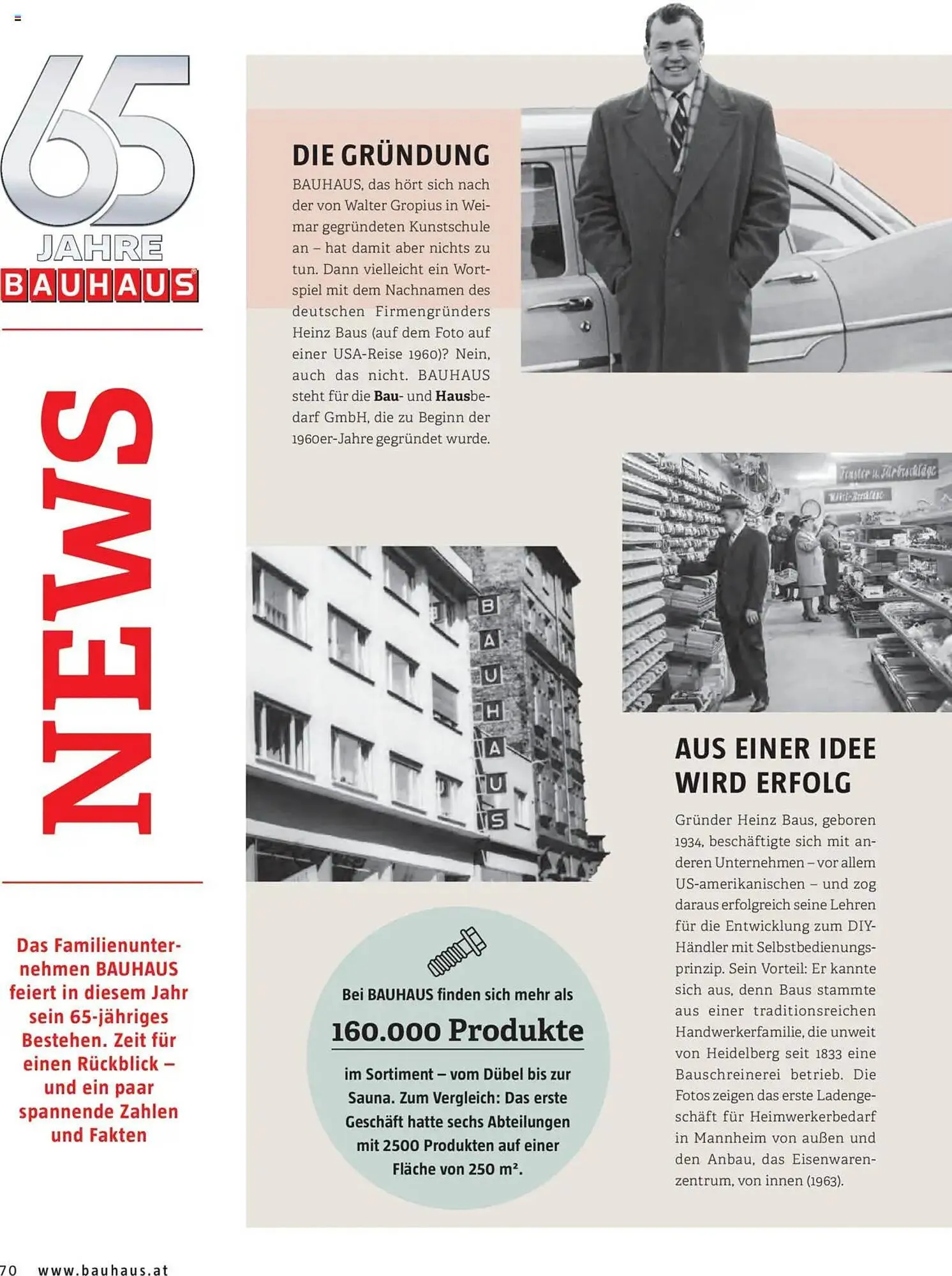 Bauhaus Flugblatt von 1. Oktober bis 31. März 2026 - Flugblätt seite  70