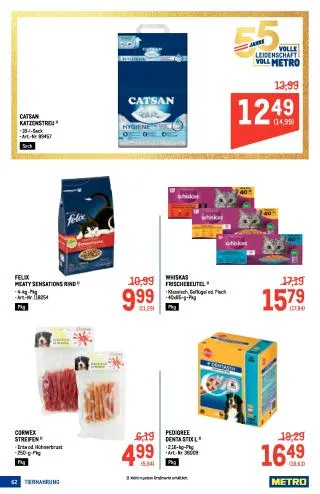 METRO Flugblatt Food - Profi von 9. Juli bis 22. Juli 2026 - Flugblätt seite  62
