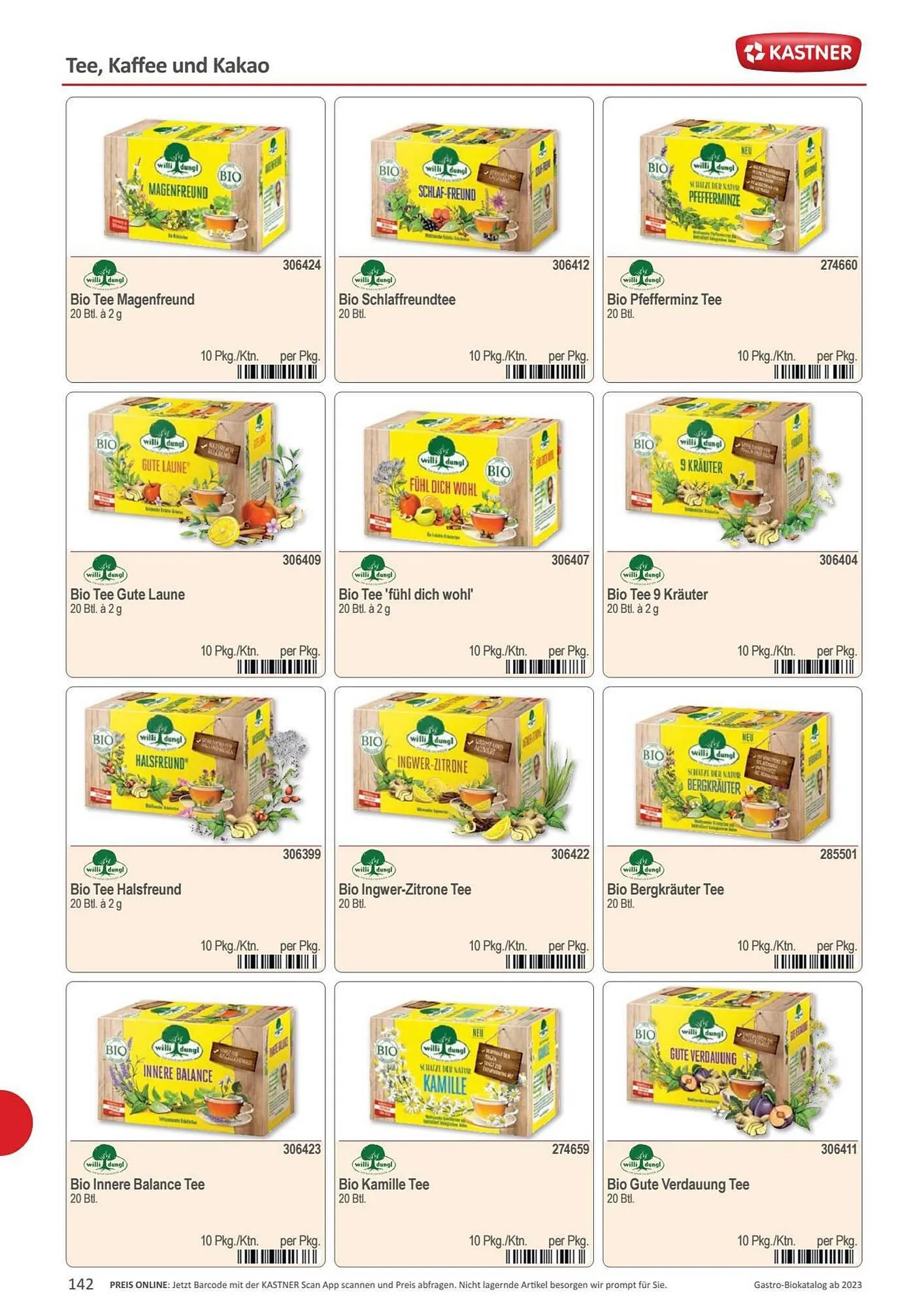 Kastner Flugblatt von 15. September bis 30. Dezember 2023 - Flugblätt seite 144