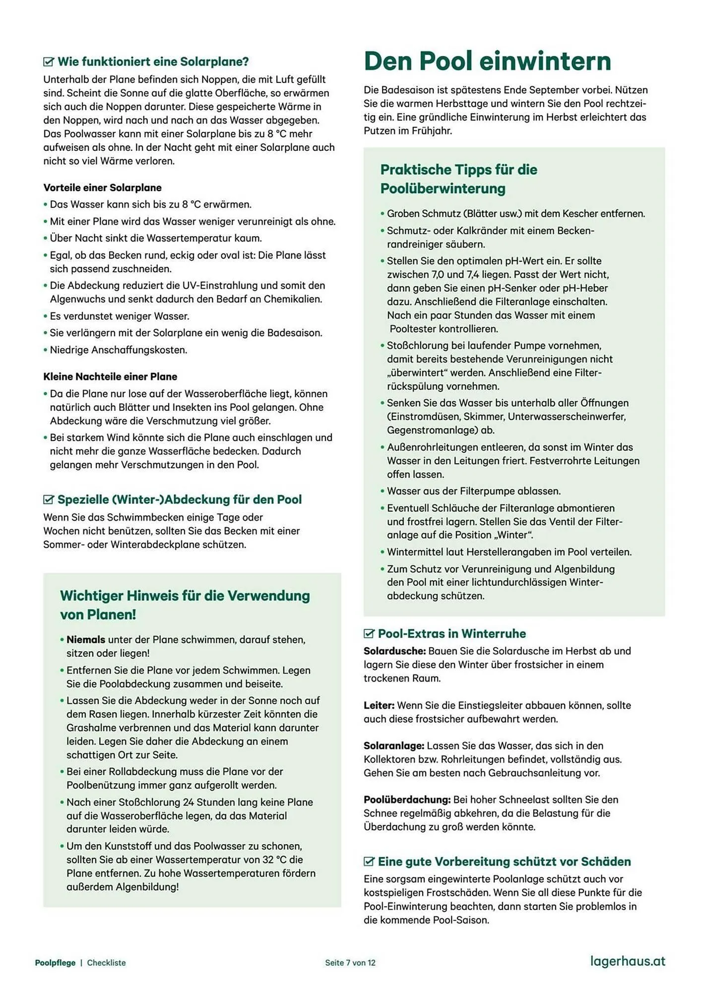 Lagerhaus Flugblatt von 11. Dezember bis 21. Jänner 2026 - Flugblätt seite  7
