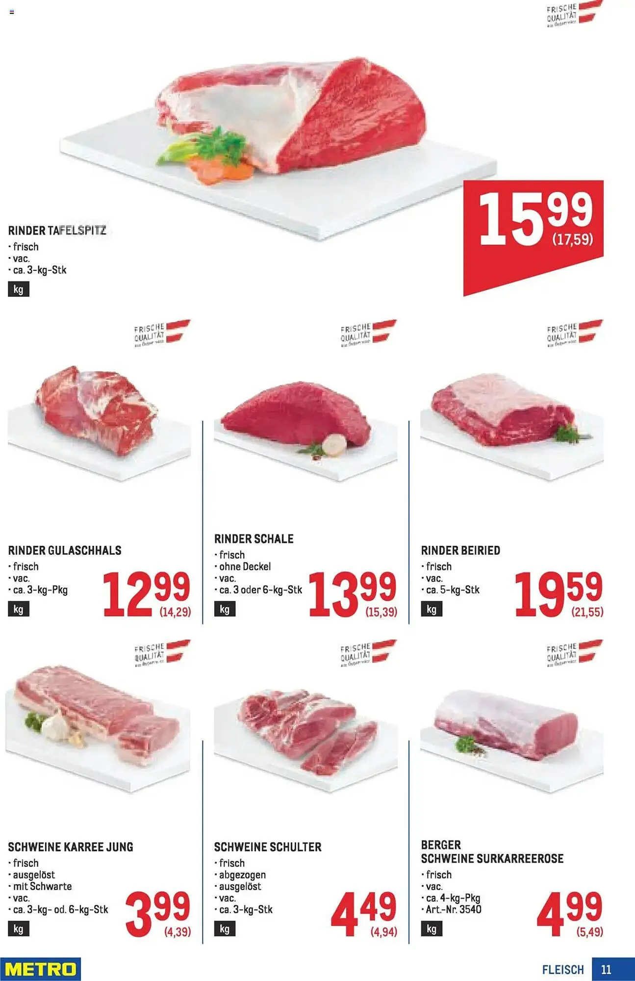 Metro Flugblatt von 16. Oktober bis 29. Oktober 2025 - Flugblätt seite  11