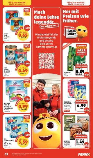 PENNY Flugblatt von 6. August bis 12. August 2026 - Flugblätt seite 23
