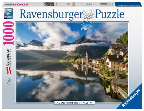 Ravenburger 17593 Puzzle Sagenumwobenes Hallstatt 1000 Teile