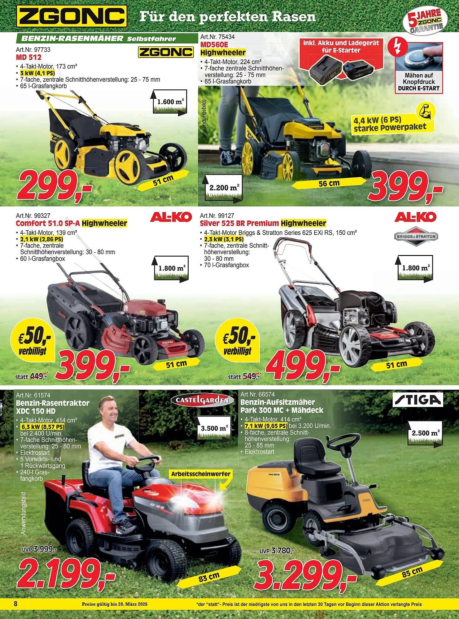 Zgonc Flugblatt von 1. März bis 28. März 2026 - Flugblätt seite 8
