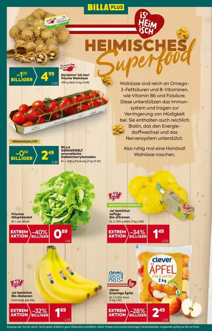 Vorschau BILLA PLUS Wien KW43 von 22. Oktober bis 5. November 2024 - Flugblätt seite 10