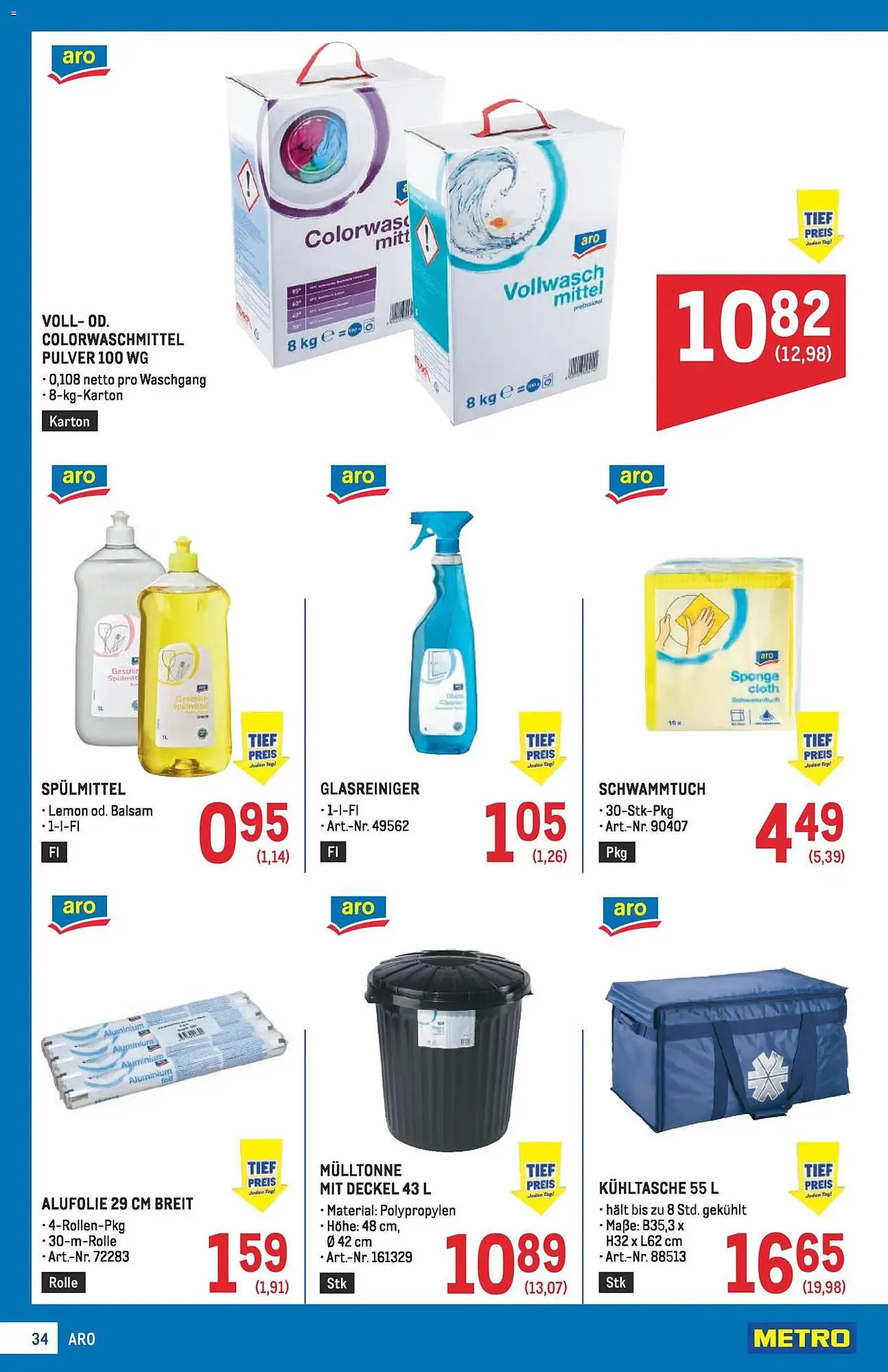 Metro Flugblatt von 8. Jänner bis 21. Jänner 2026 - Flugblätt seite  34