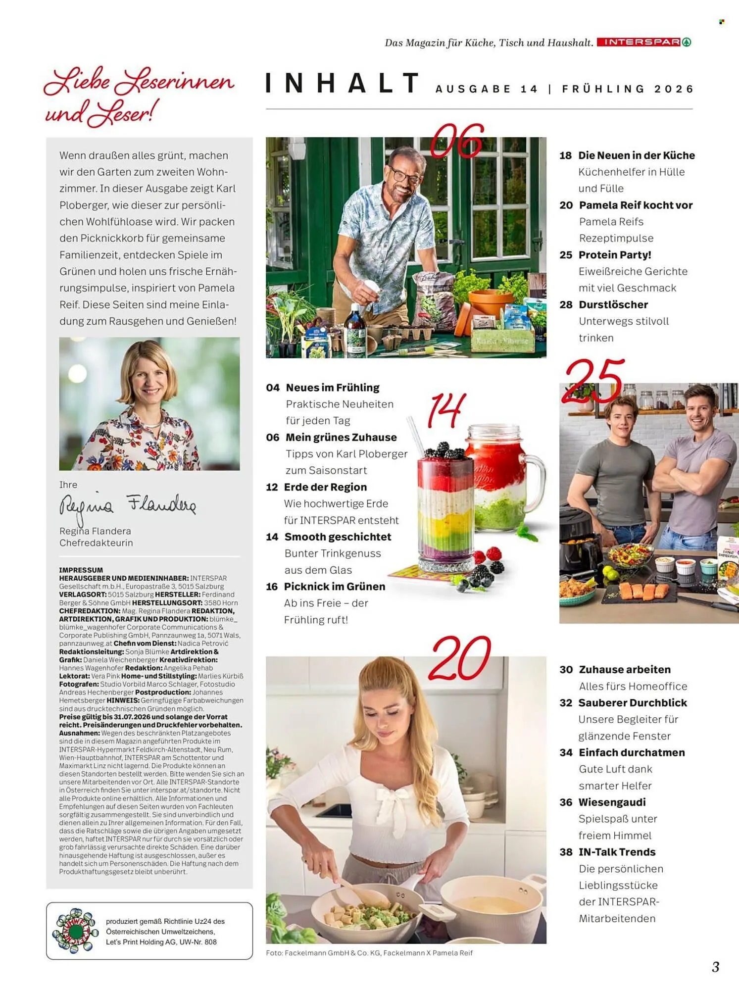 Interspar Flugblatt von 7. April bis 31. Juli 2026 - Flugblätt seite  3