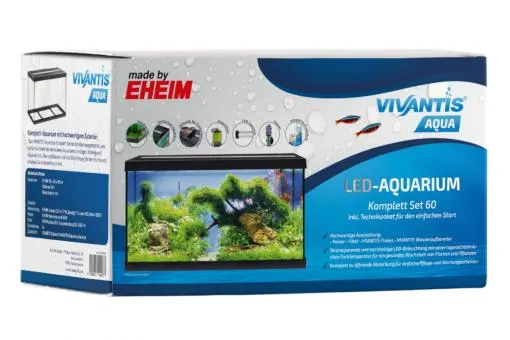 EHEIM VIVANTIS LED-Aquarium Komplettset 60 in weiß