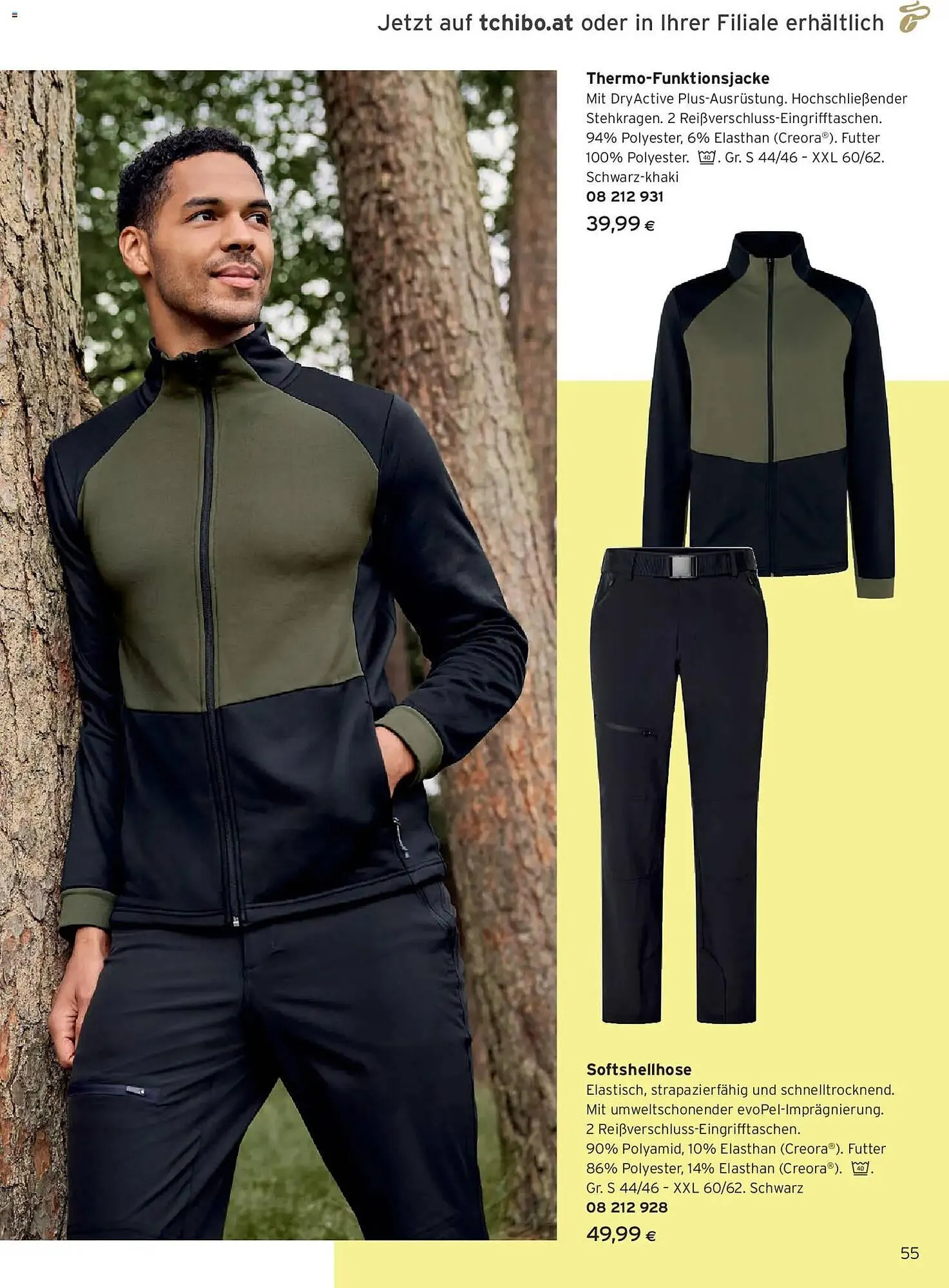 Tchibo Eduscho Flugblatt von 1. Jänner bis 31. Jänner 2026 - Flugblätt seite  55