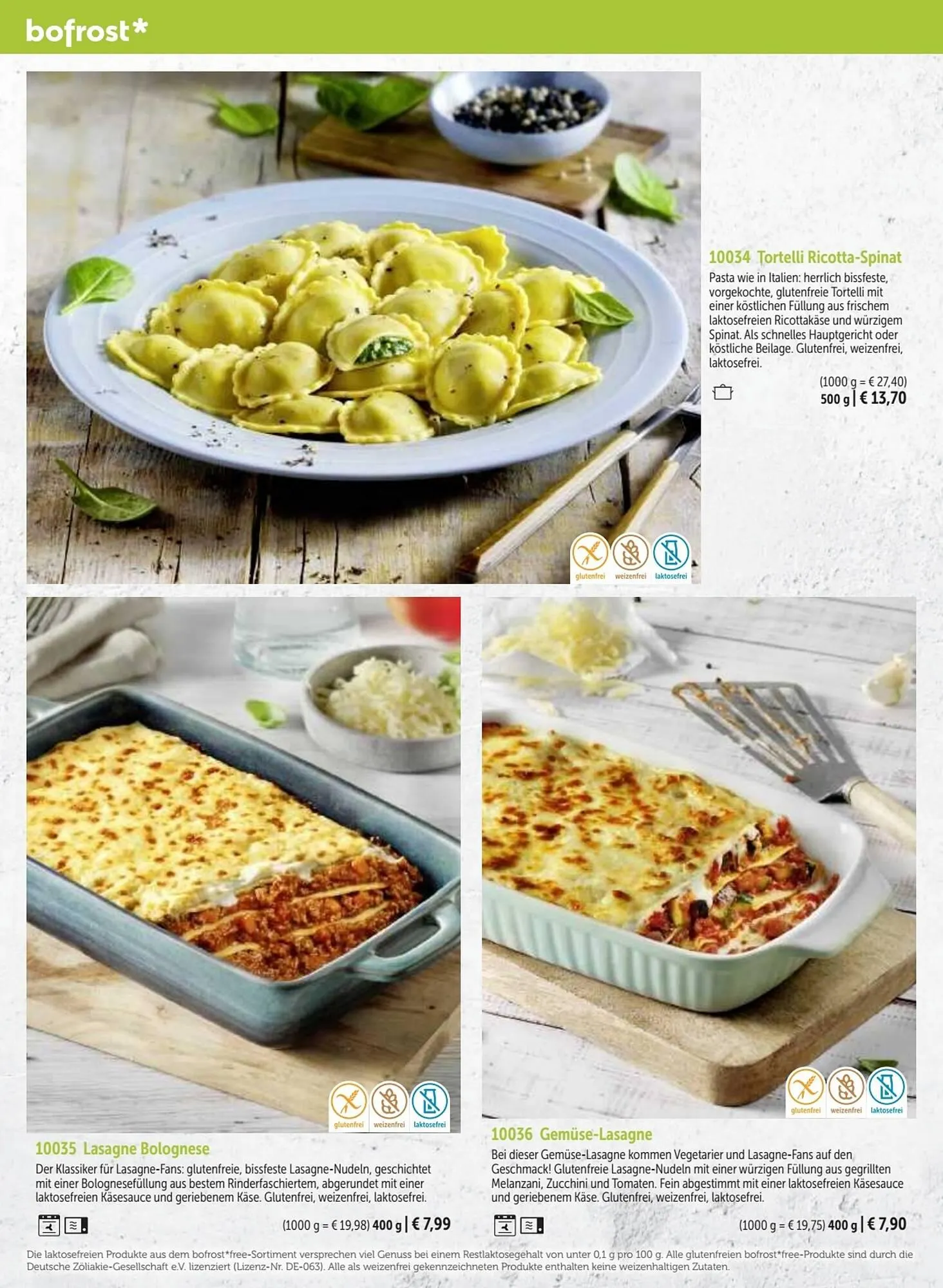 Bofrost Flugblatt von 25. September bis 29. Februar 2024 - Flugblätt seite 124