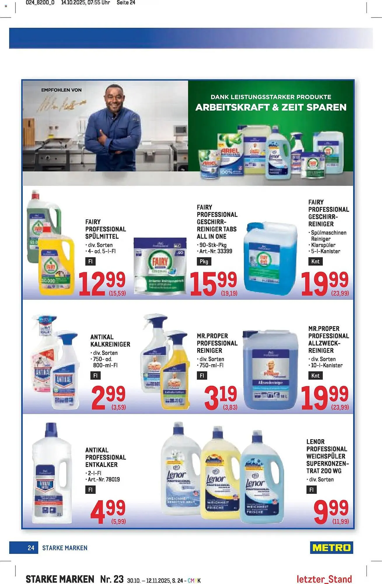 Metro Flugblatt von 30. Oktober bis 12. November 2025 - Flugblätt seite  24