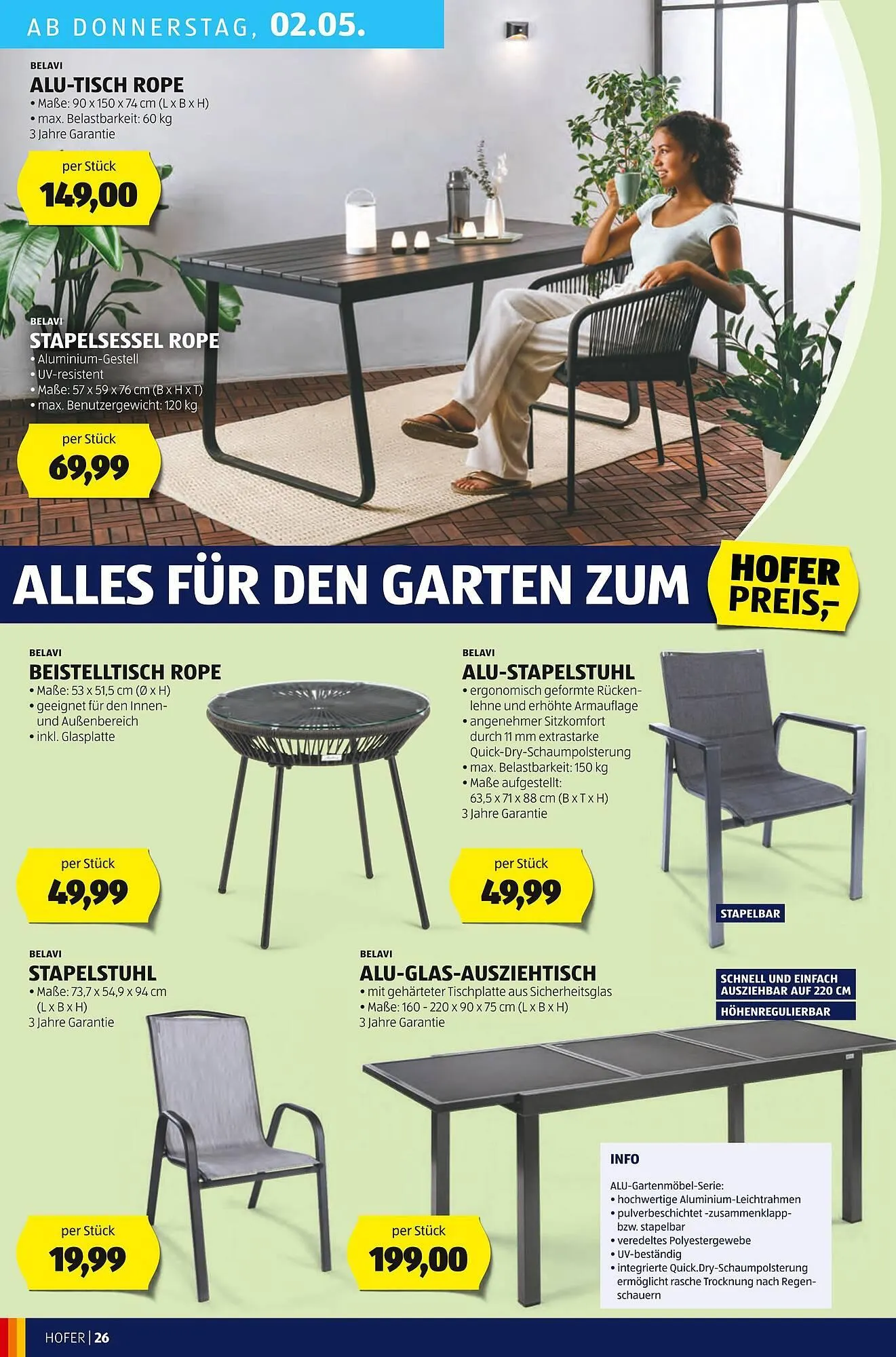 Hofer Flugblatt von 26. April bis 2. Mai 2024 - Flugblätt seite 30