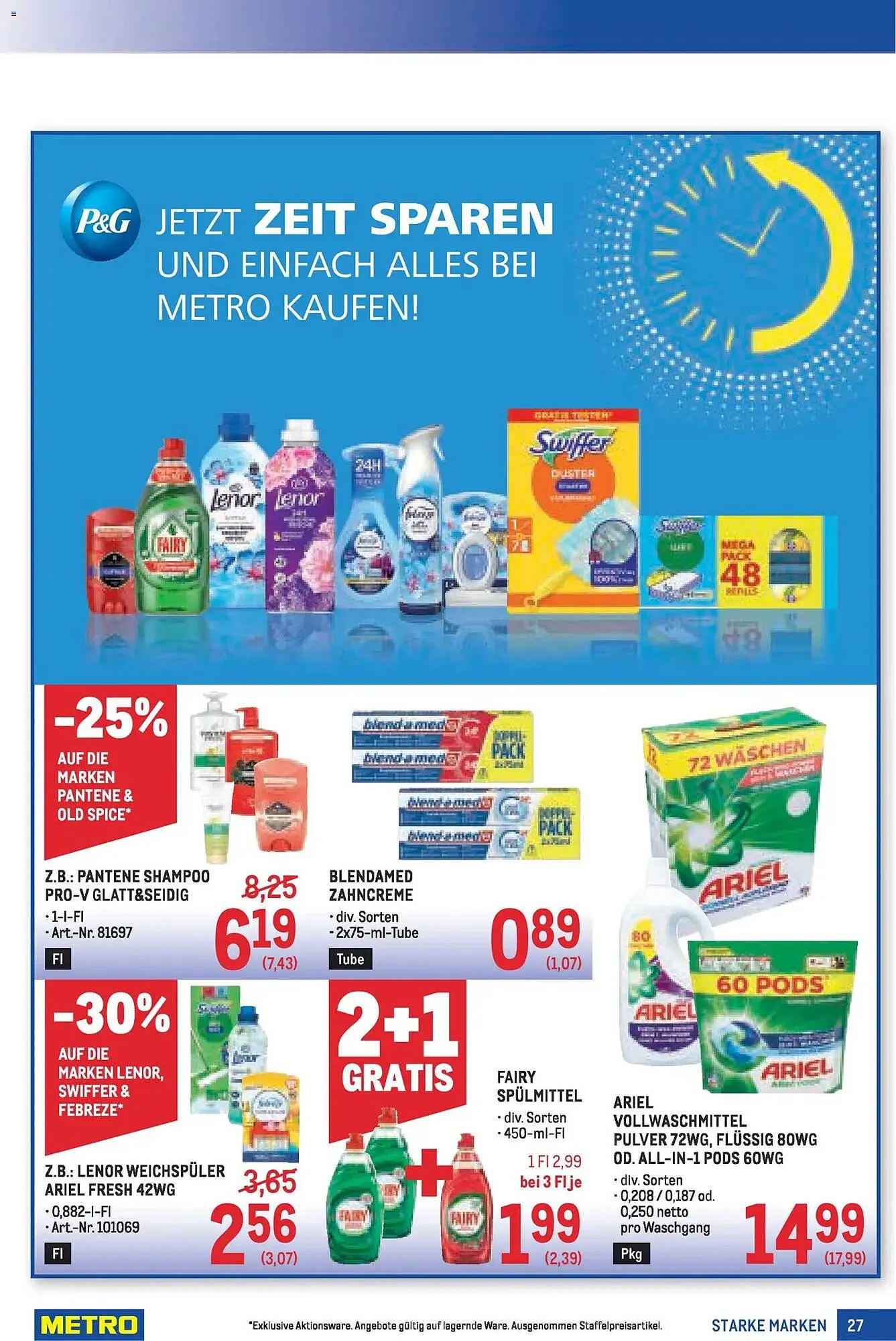 Metro Flugblatt von 19. März bis 1. April 2026 - Flugblätt seite  27