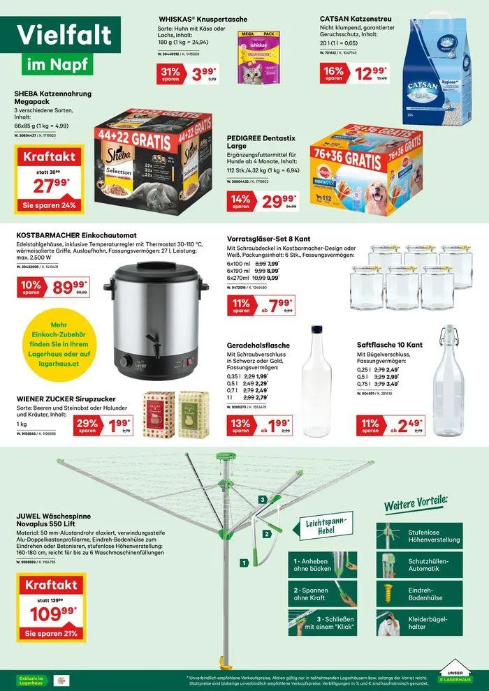 Salzburger Lagerhaus Katalog von 12. Mai bis 26. Mai 2024 - Flugblätt seite  5